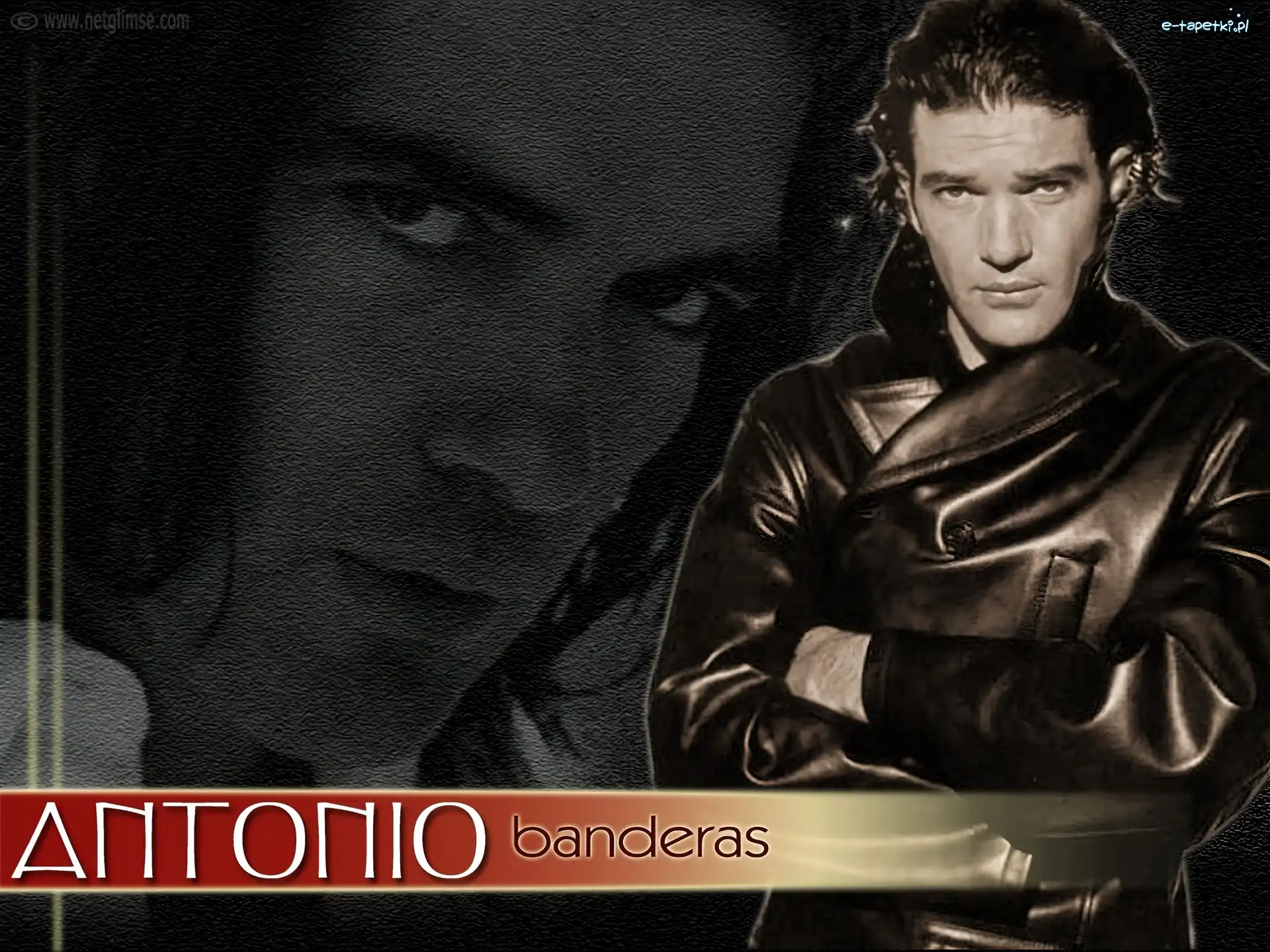 skórzana, kurtka, Antonio Banderas