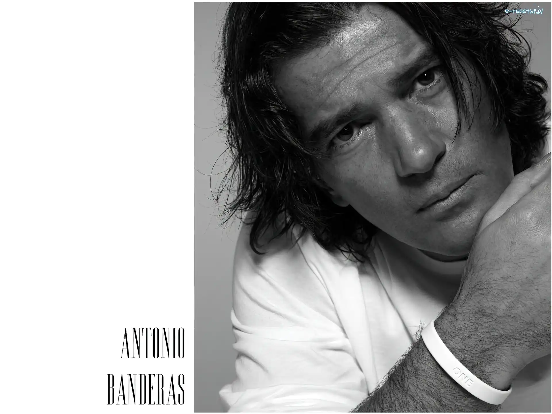 strój, biały, Antonio Banderas