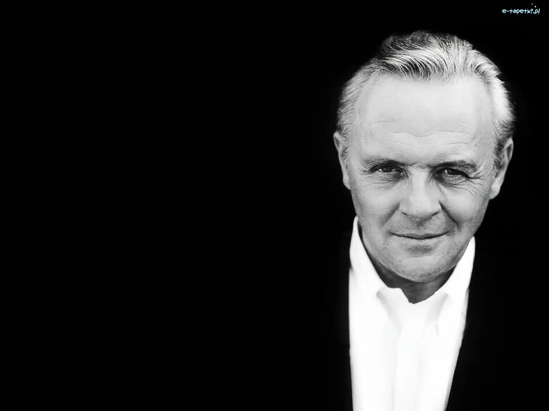 siwizna, twarz, Anthony Hopkins