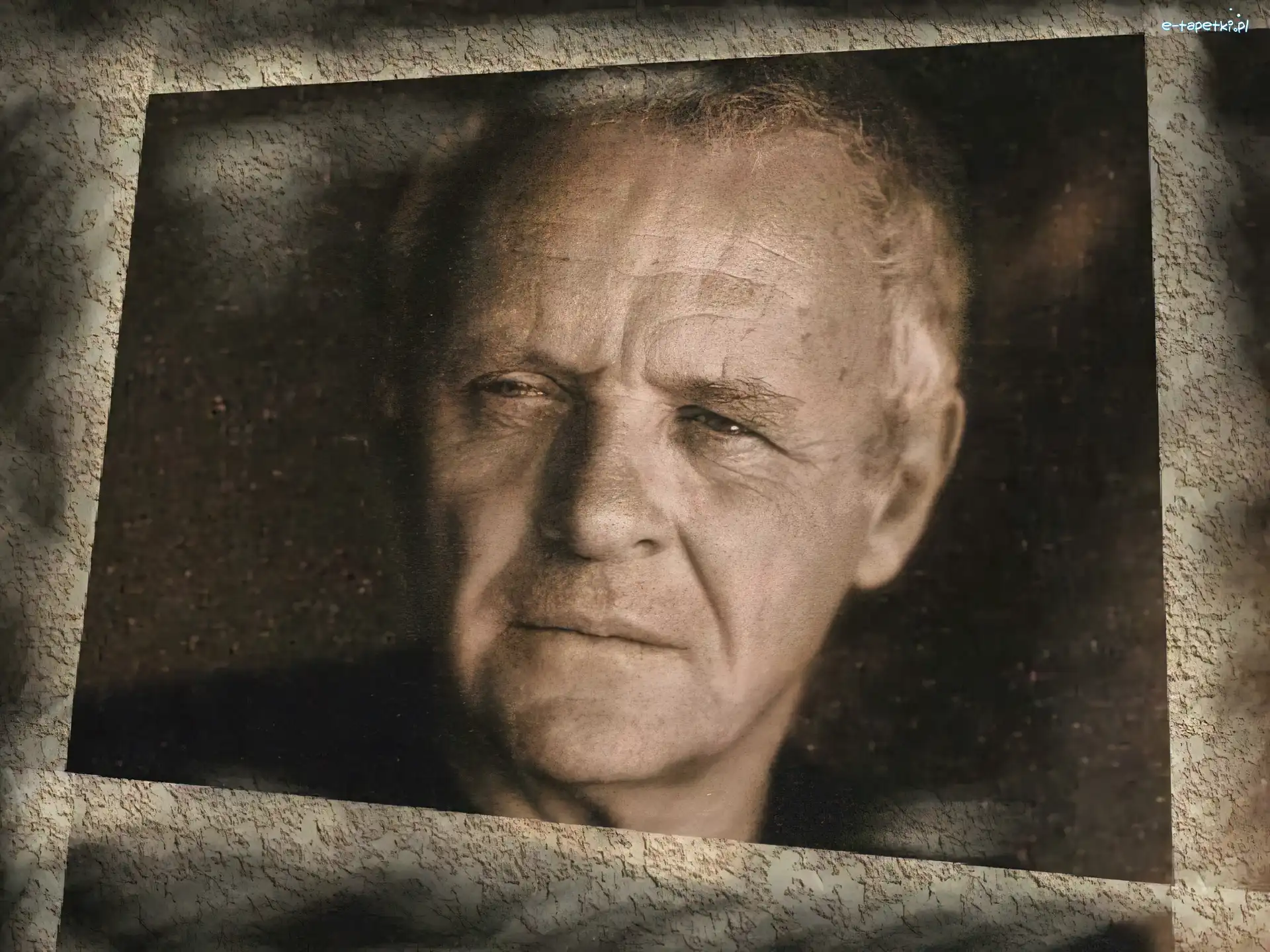 twarzy, zdjęcie, Anthony Hopkins