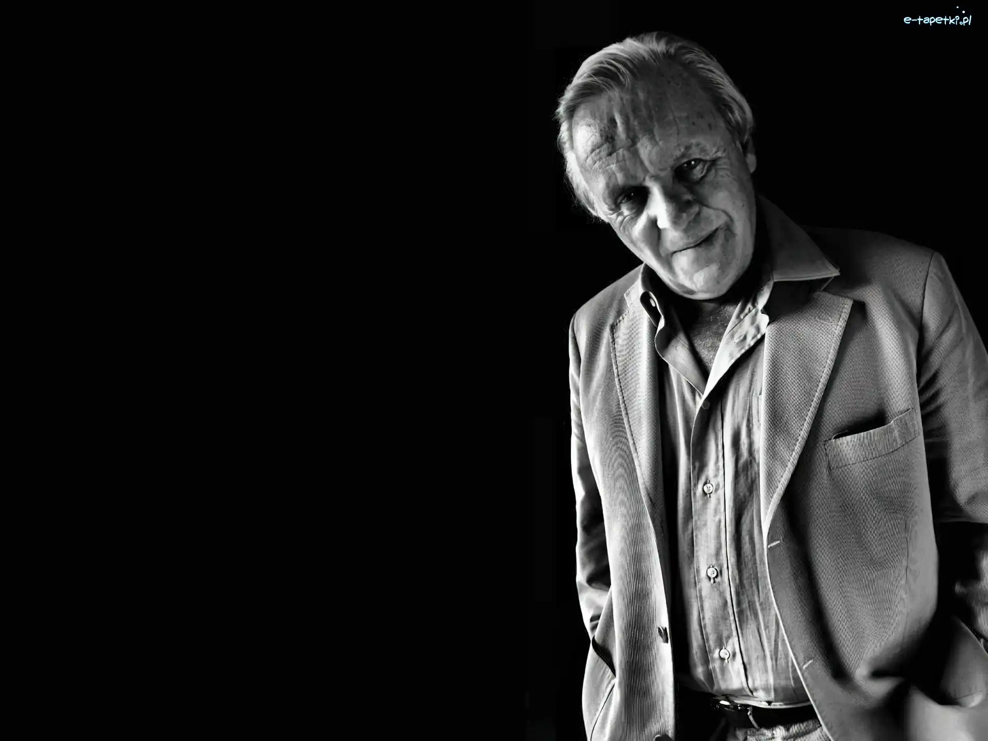 strój, jasny, Anthony Hopkins