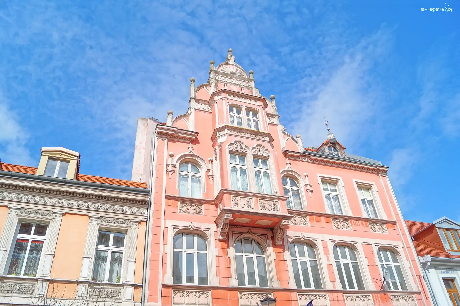Kamienica, Niebo, Błękitne, Gniezno