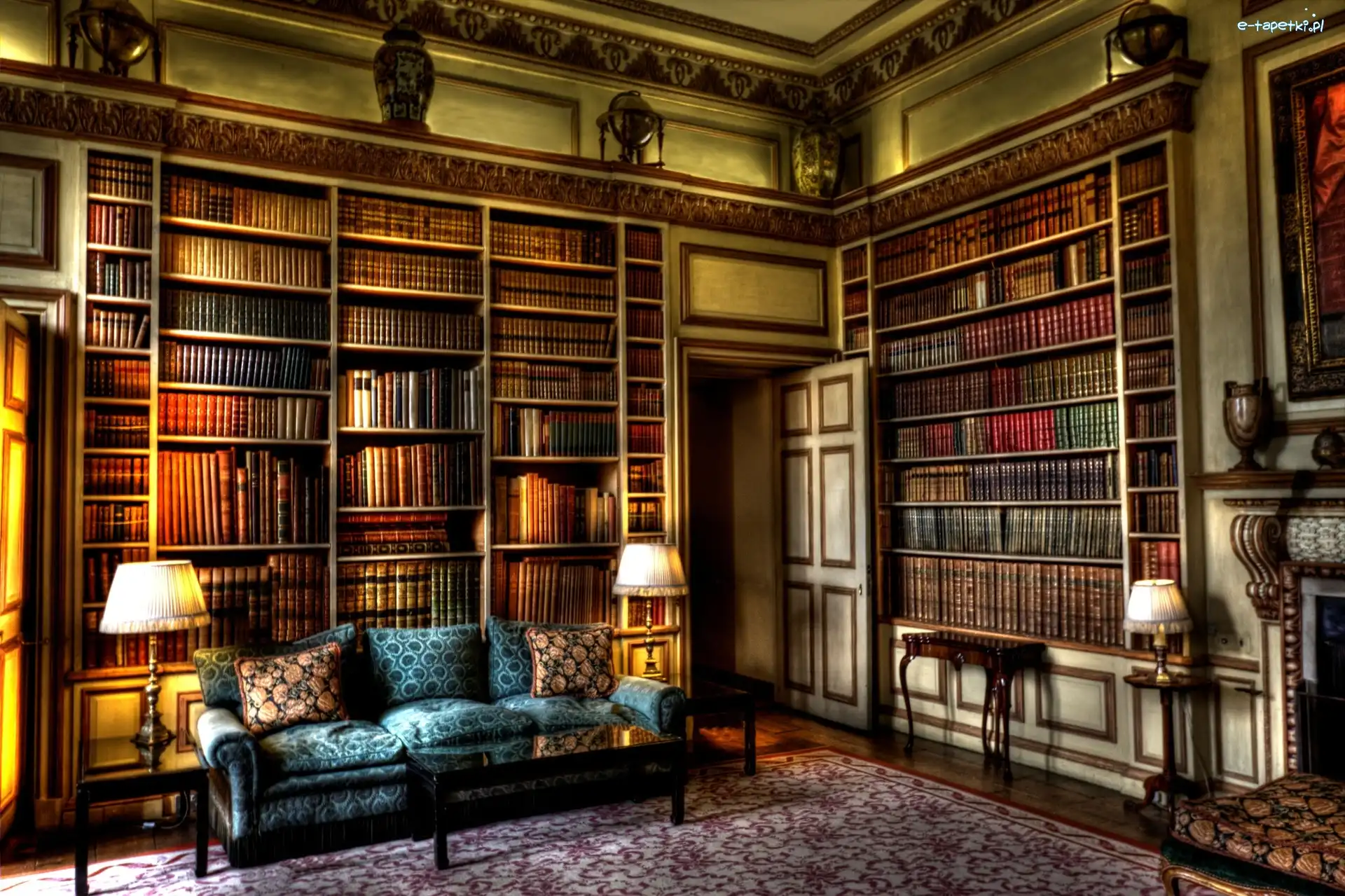 Sofa, Biblioteka