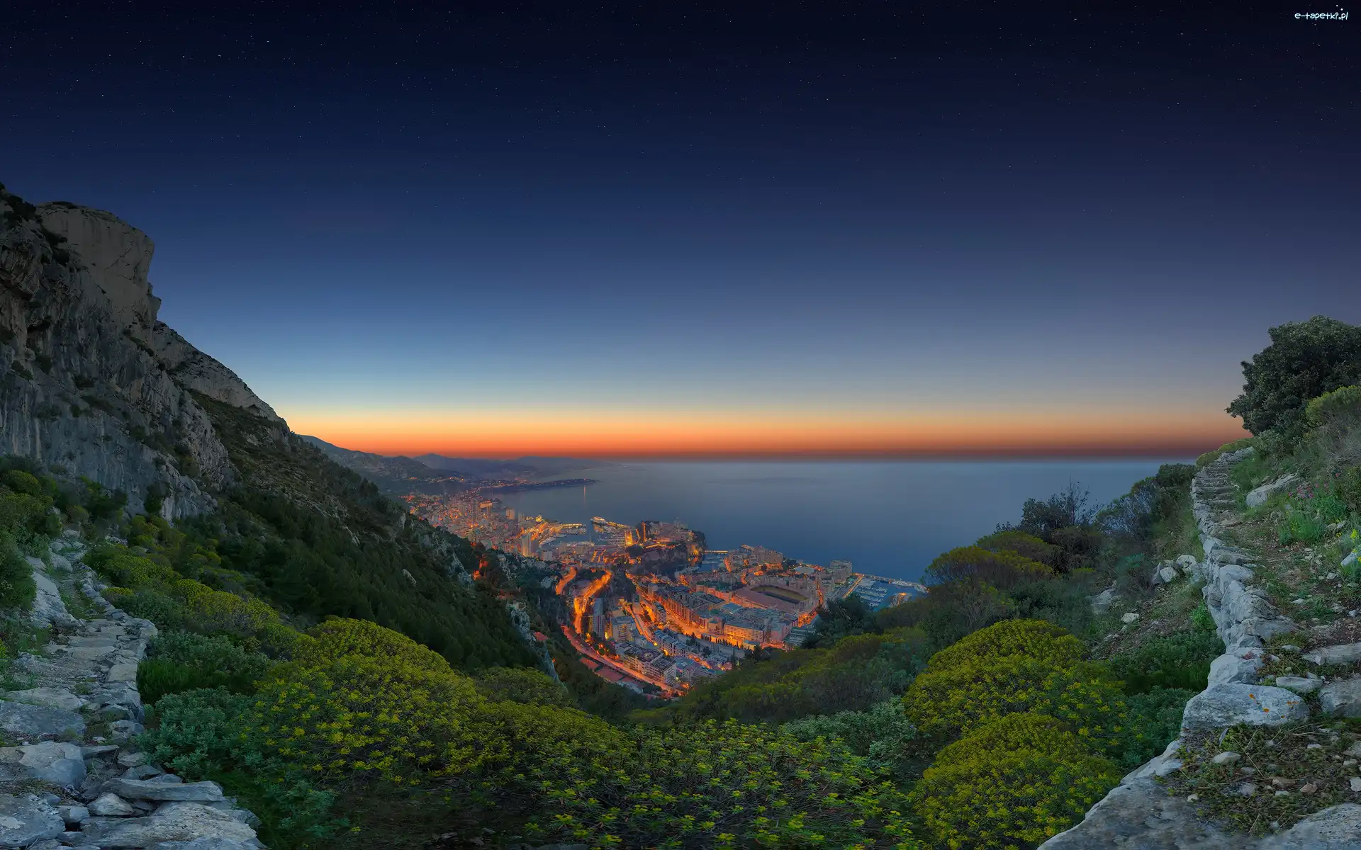 Monaco, Miasto, Widok