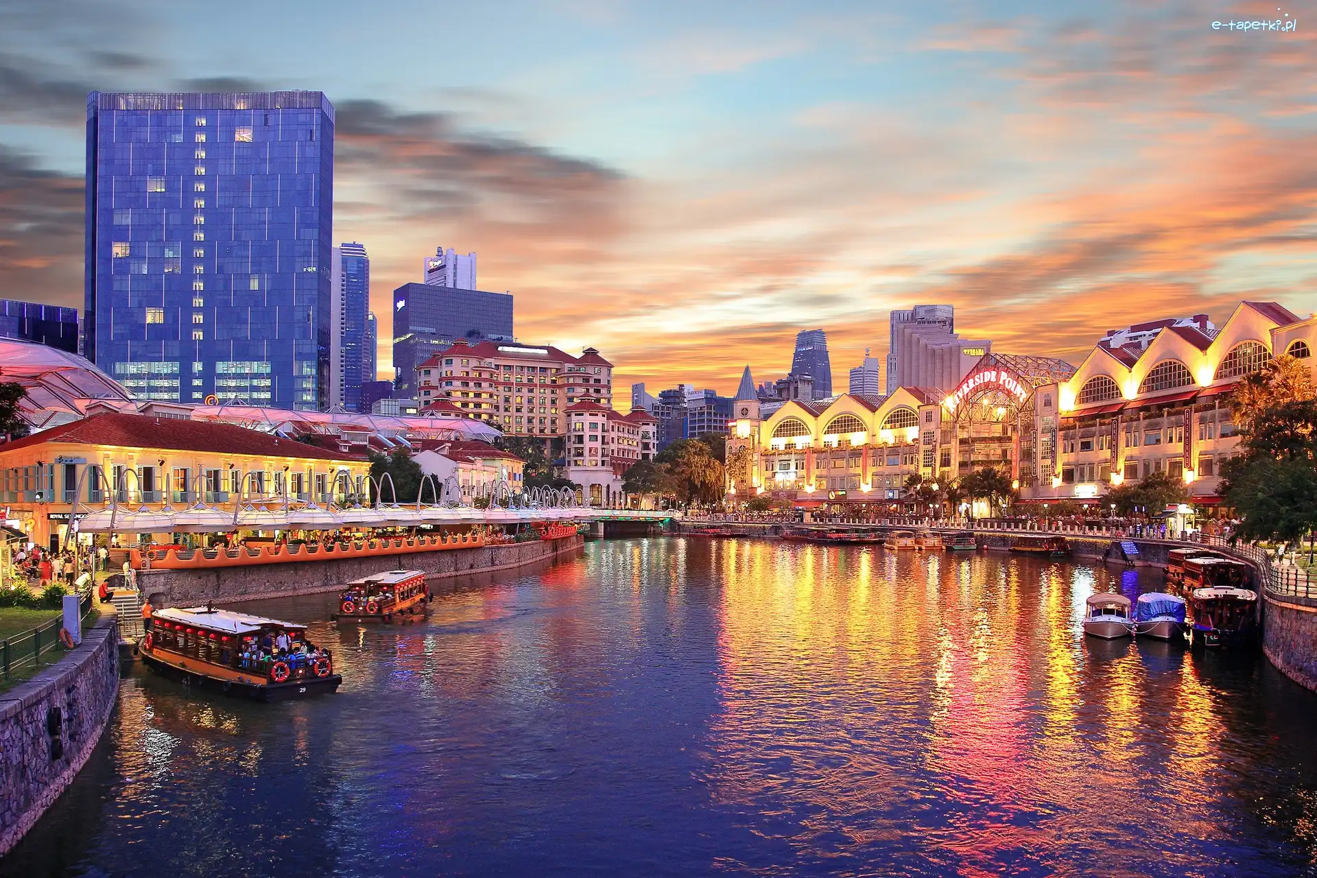 Kanał, Singapur