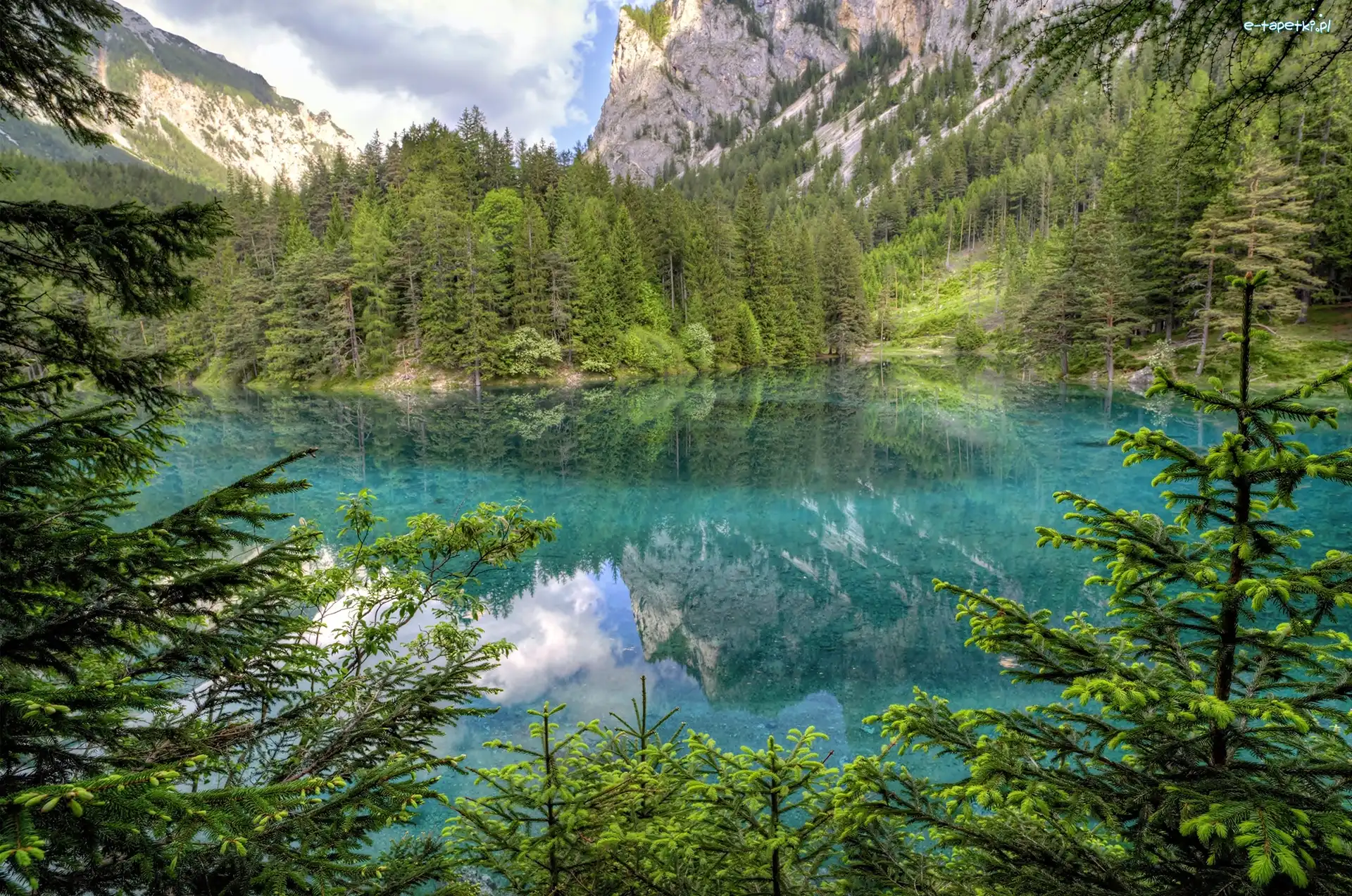 Jezioro, Las, Góry