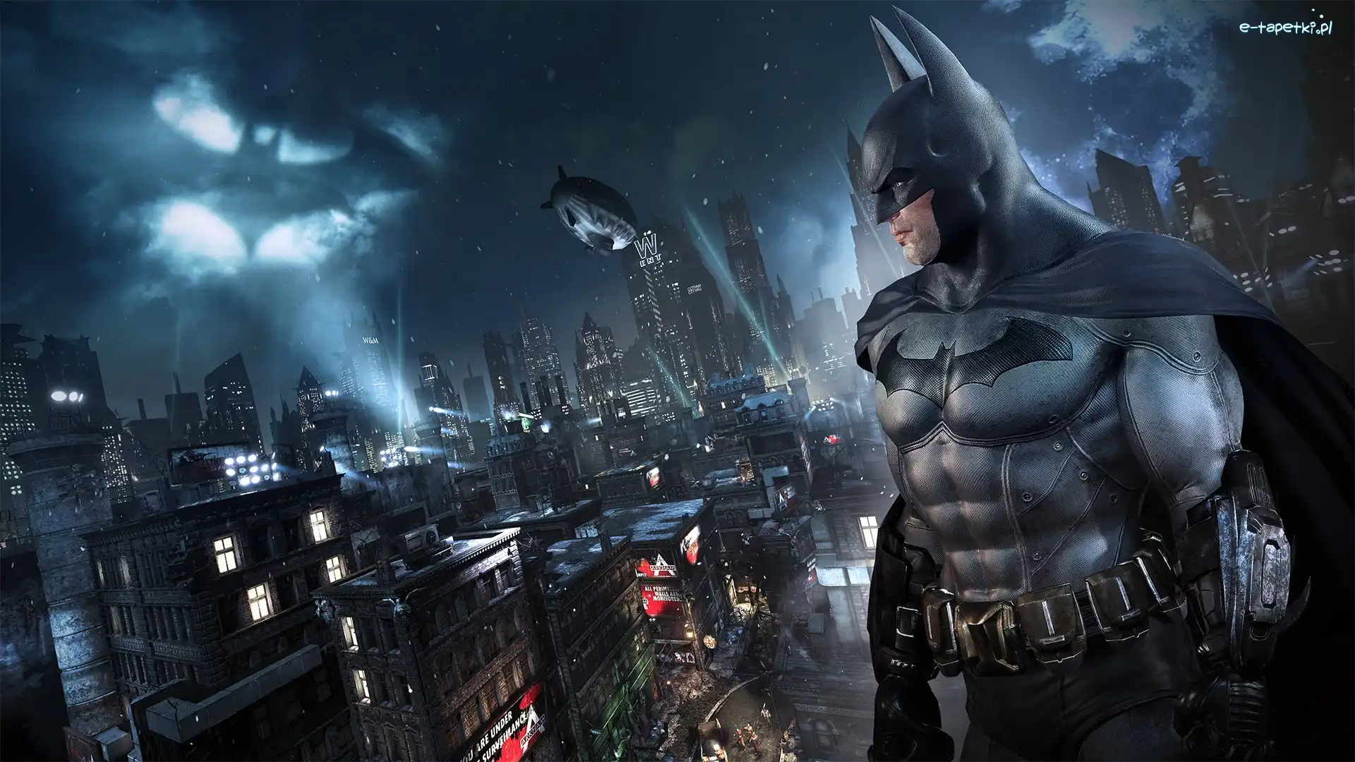 Miasto, Niebo, Arkham City, Batman
