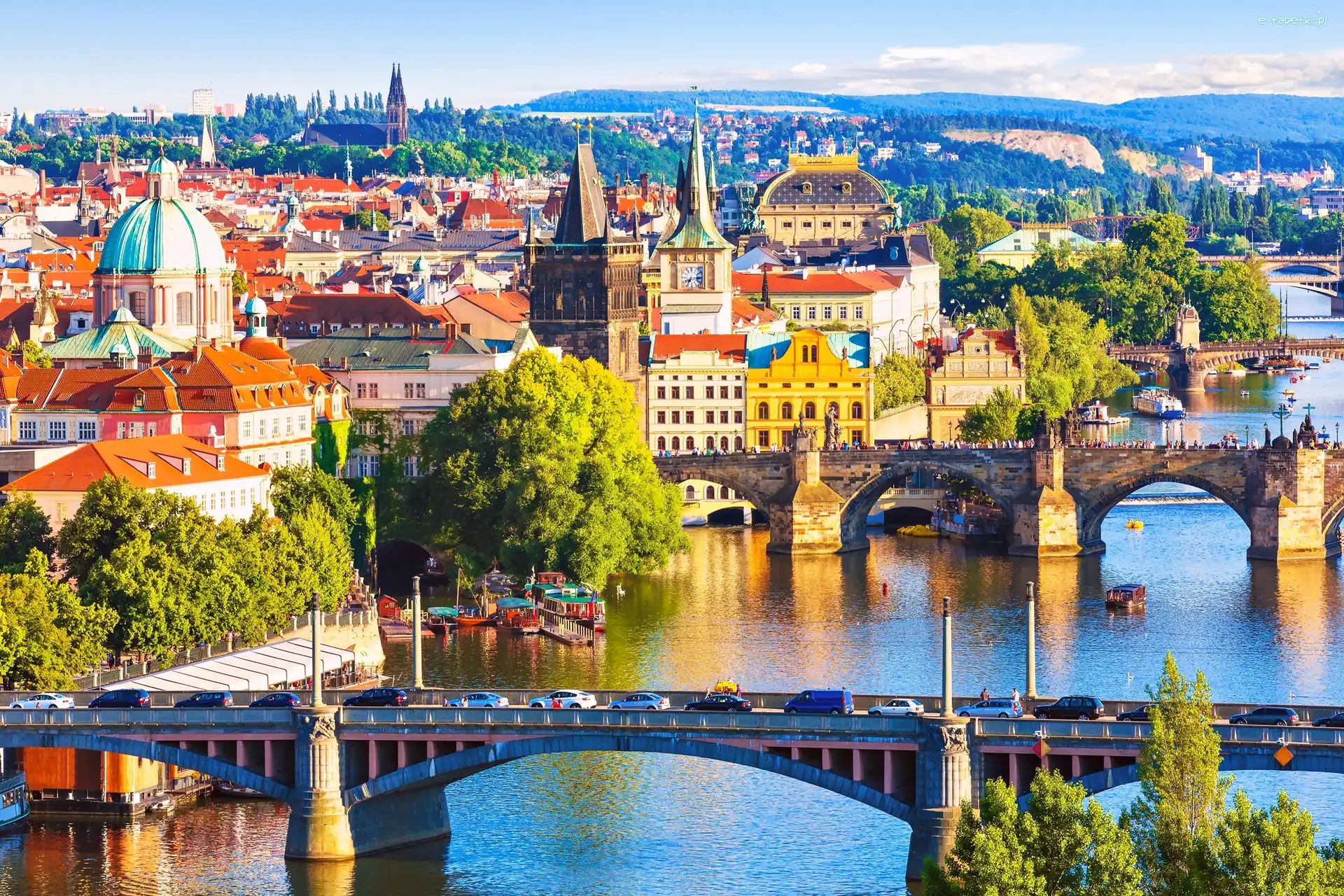 Mosty, Czechy, Praga, Domy