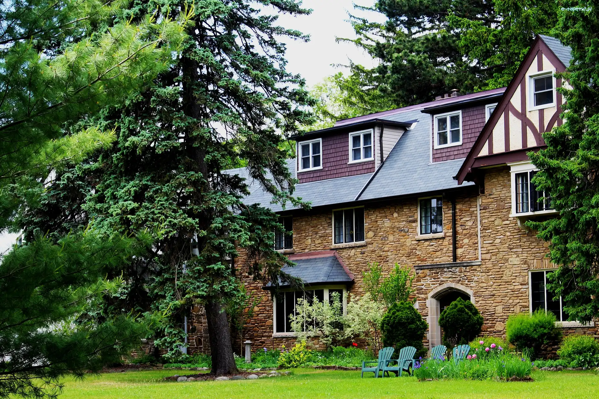 Posiadłość, Ontario, Kanada, Architektura