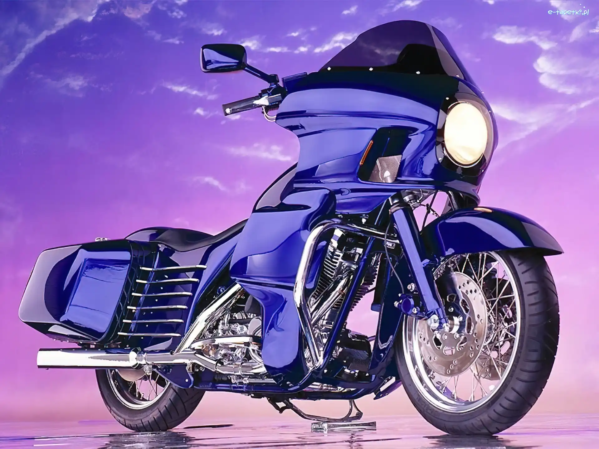 Harley-Davidson, Niebieski