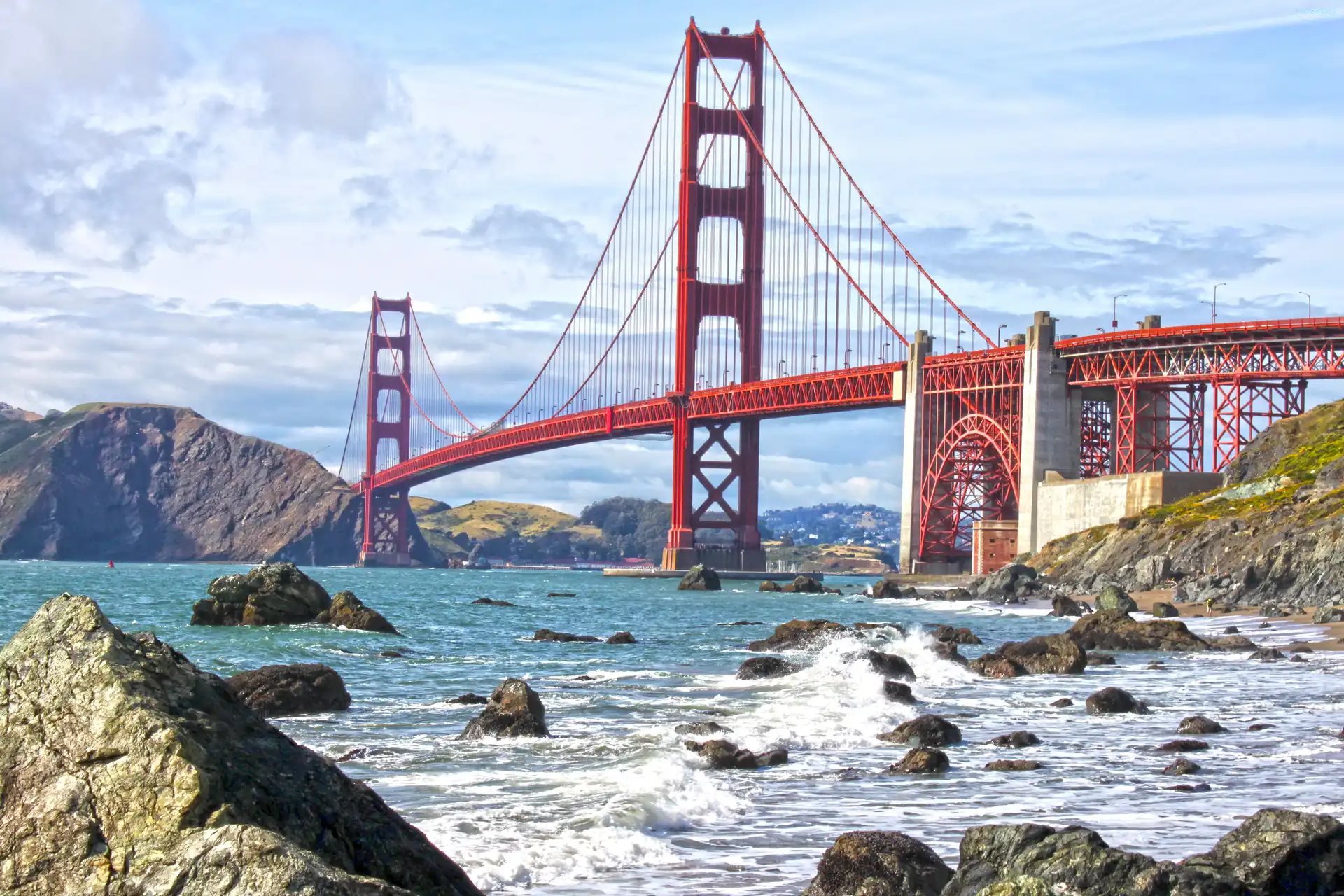 Golden Gate, USA, San Francisco, Most