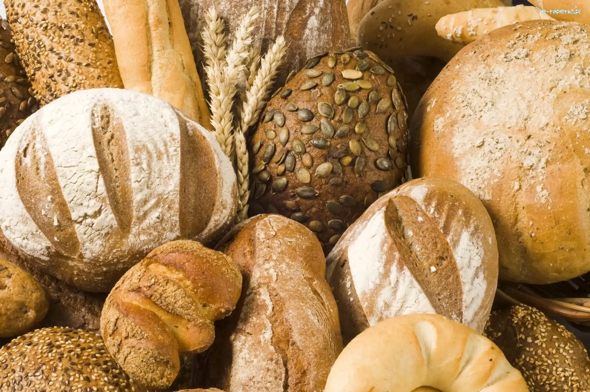 Pieczywo, Zboża, Kłosy, Świeże