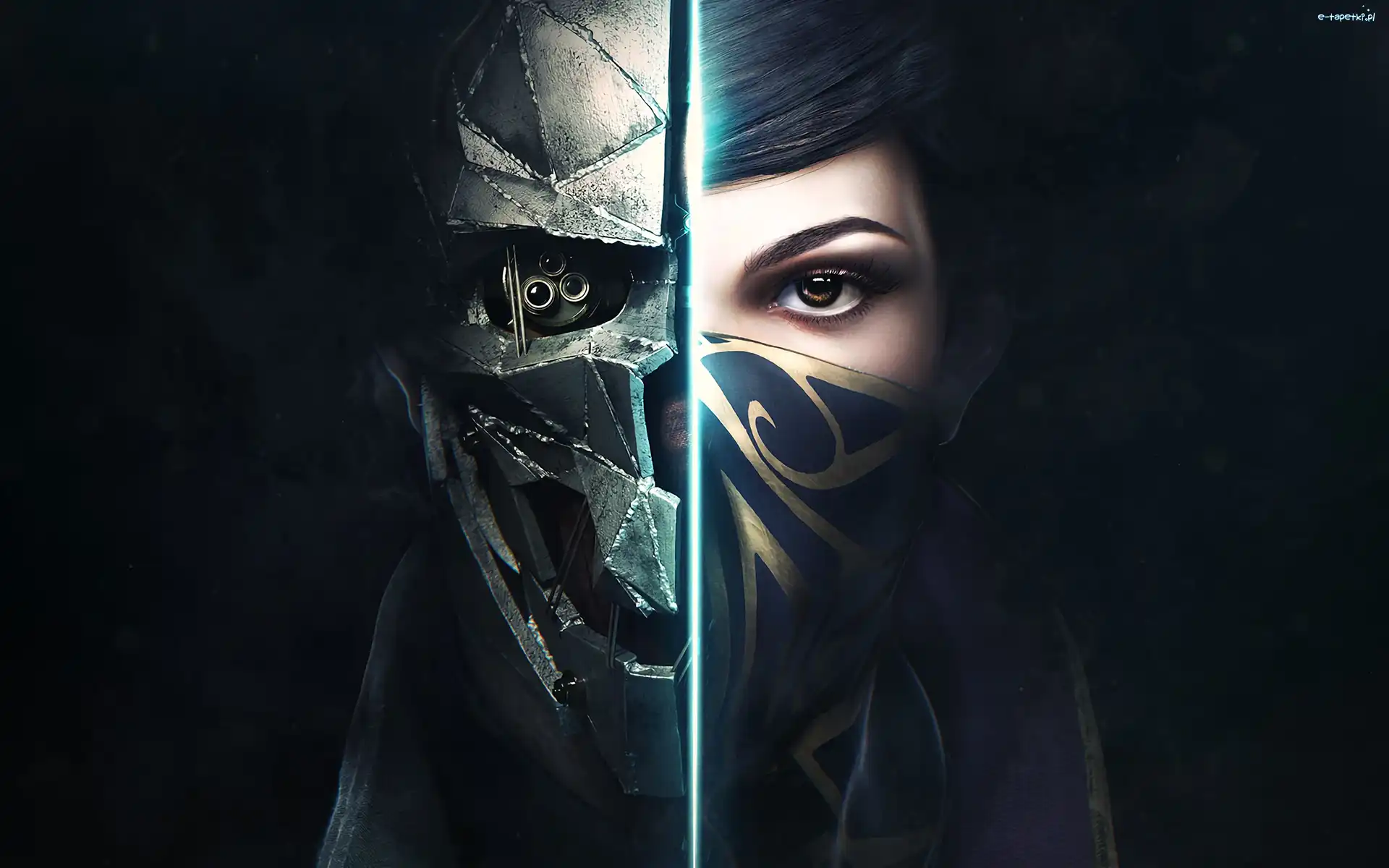 Dishonored 2, Kobieta, Maska, Emily Kaldwin, Corvo
