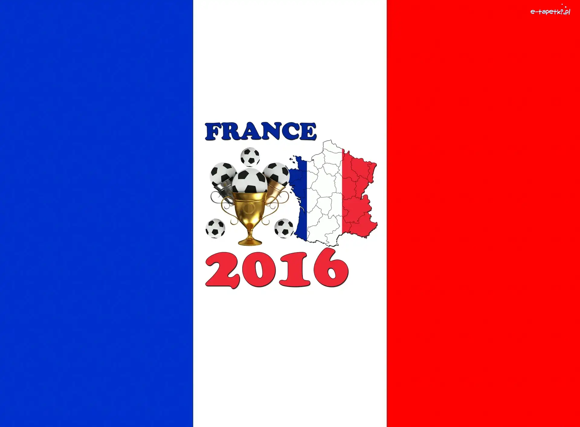 Euro 2016, Francji, Flaga