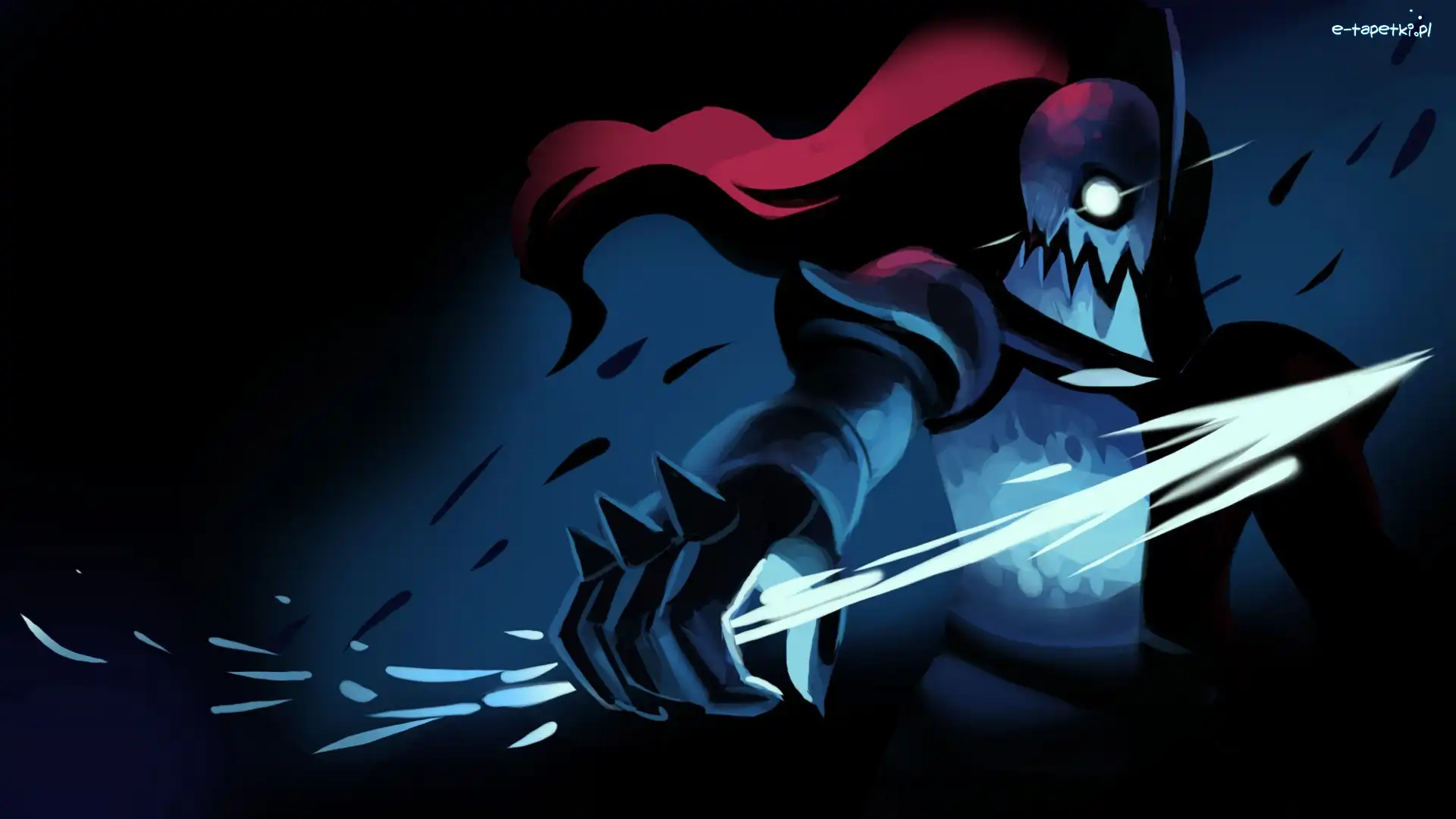 Undyne, Włócznia, Zbroja, Undertale
