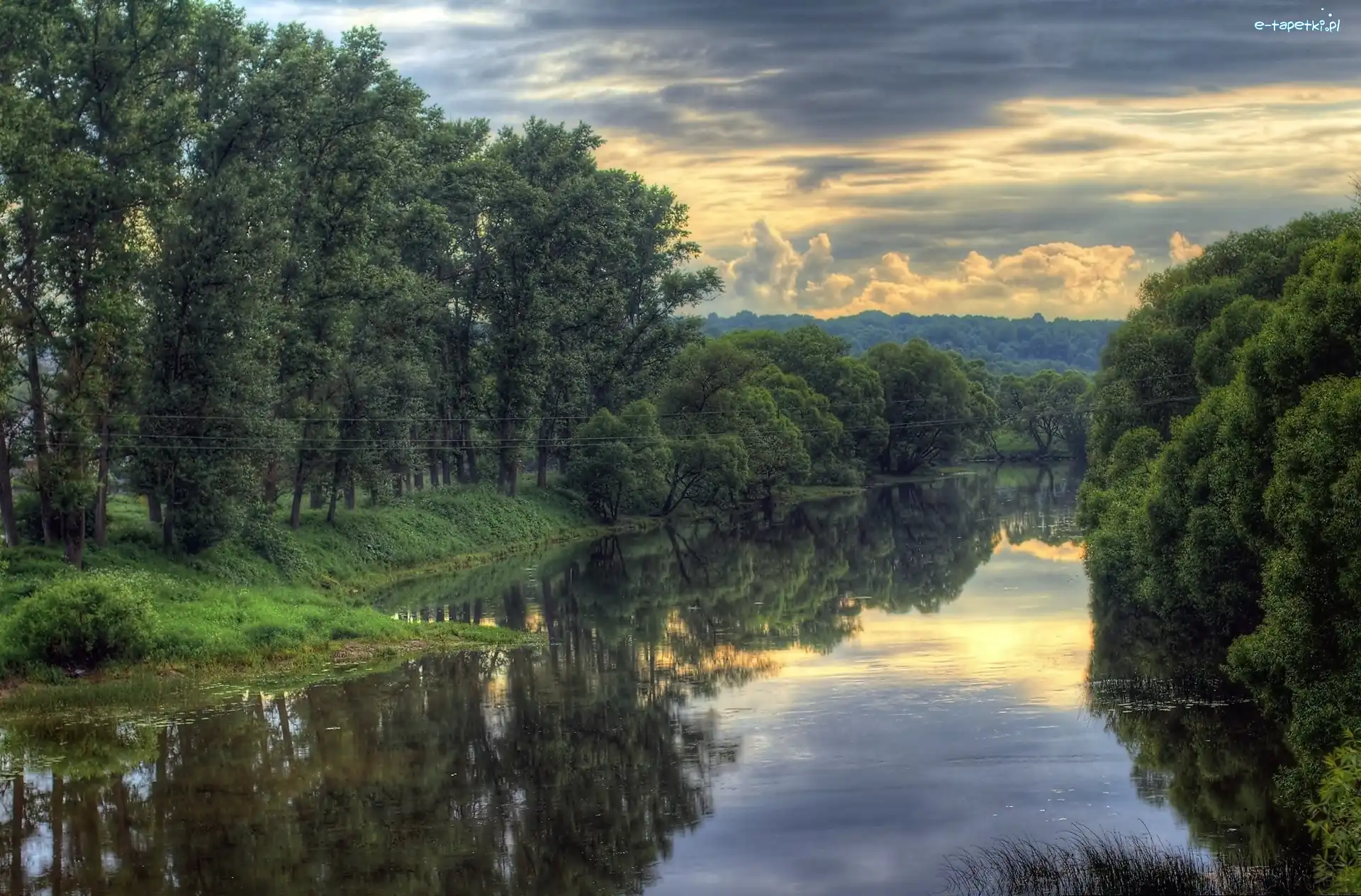 Chmury, Rzeka, Las