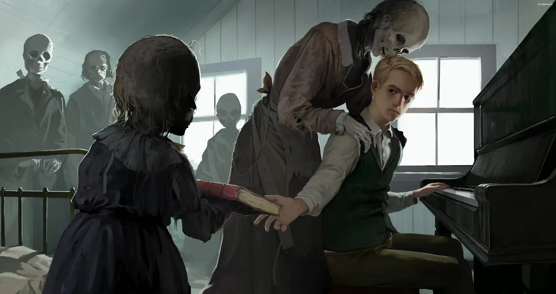 Zombi, Pianino, Chłopiec