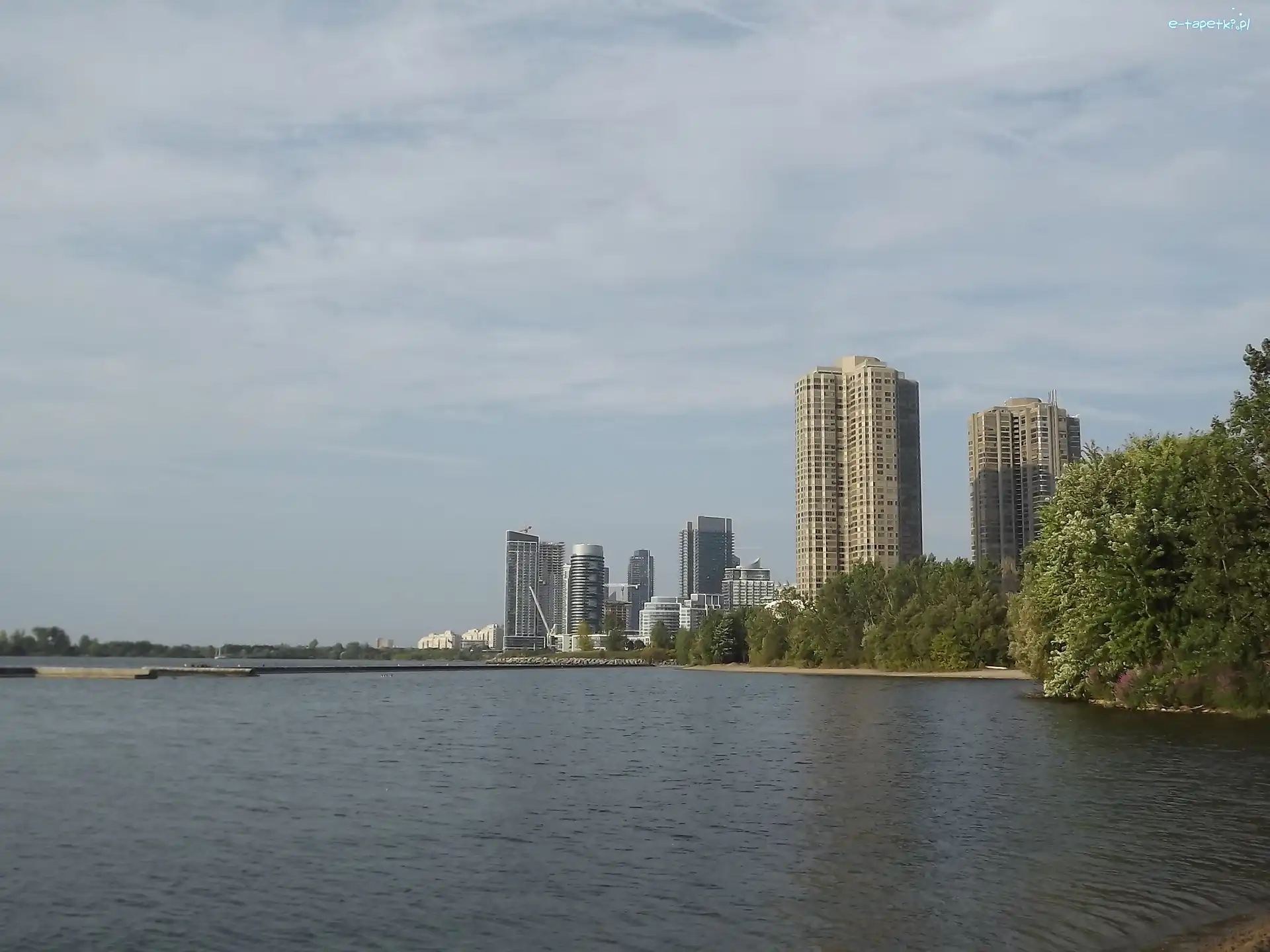 Ontario, Nad Jeziorem, Jezioro, Kanada, Domy, Architektura