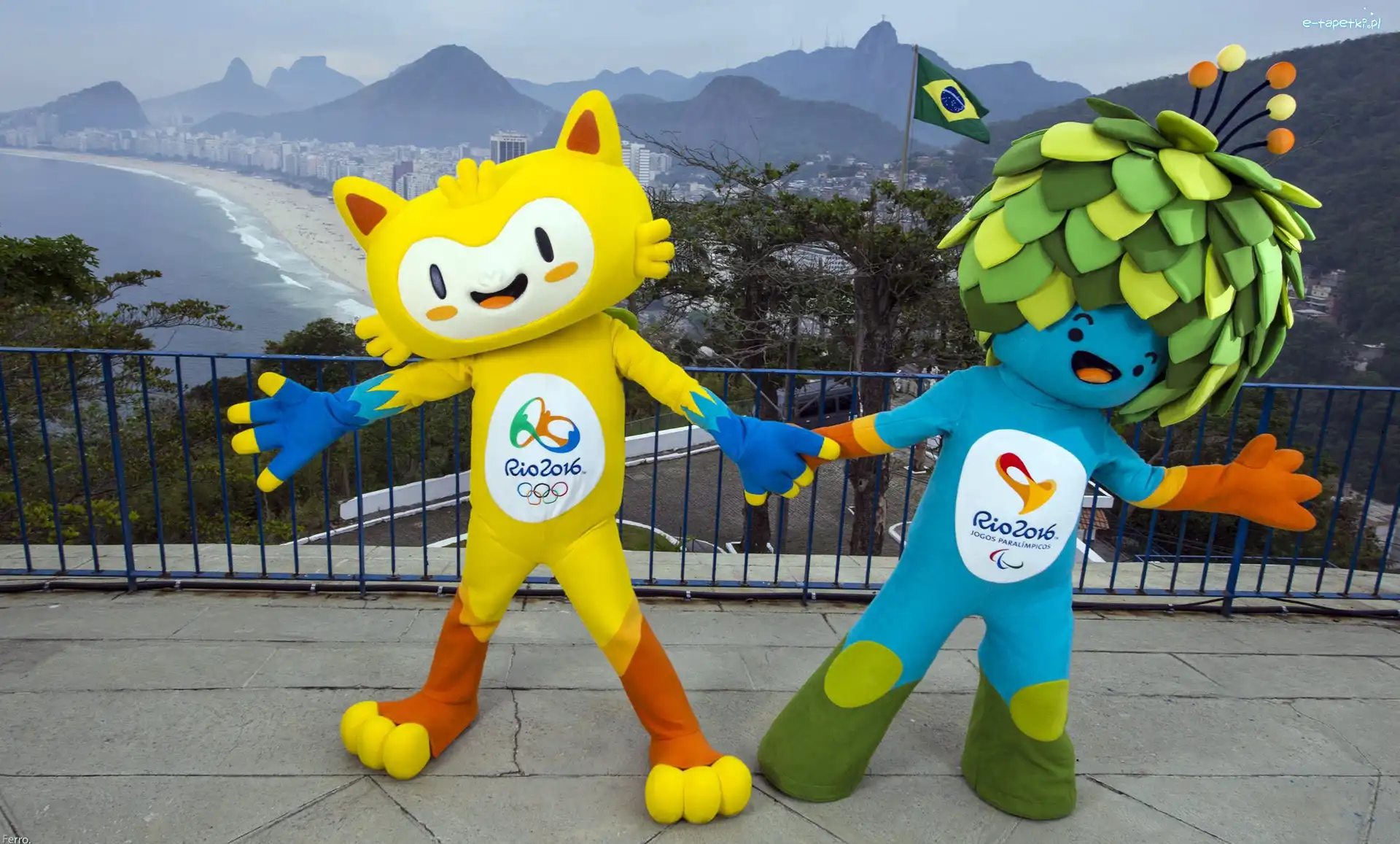 Maskotki, Rio 2016
