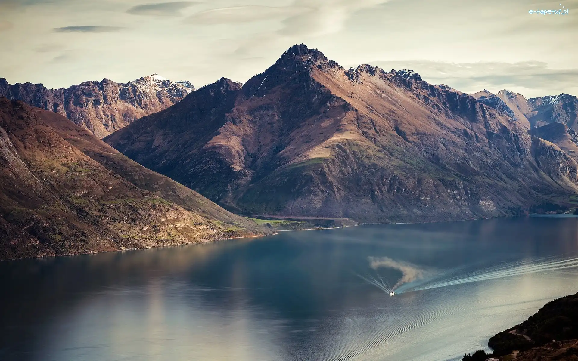 Góry, Wakatipu, Jezioro