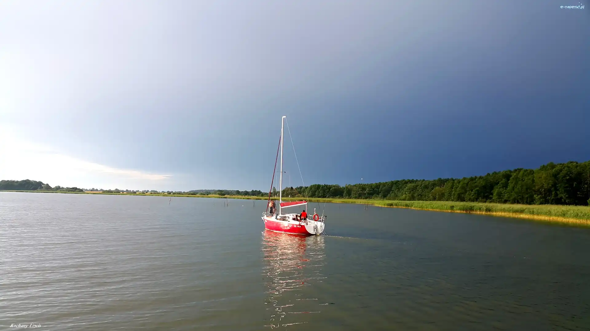 Żaglówka, Jezioro