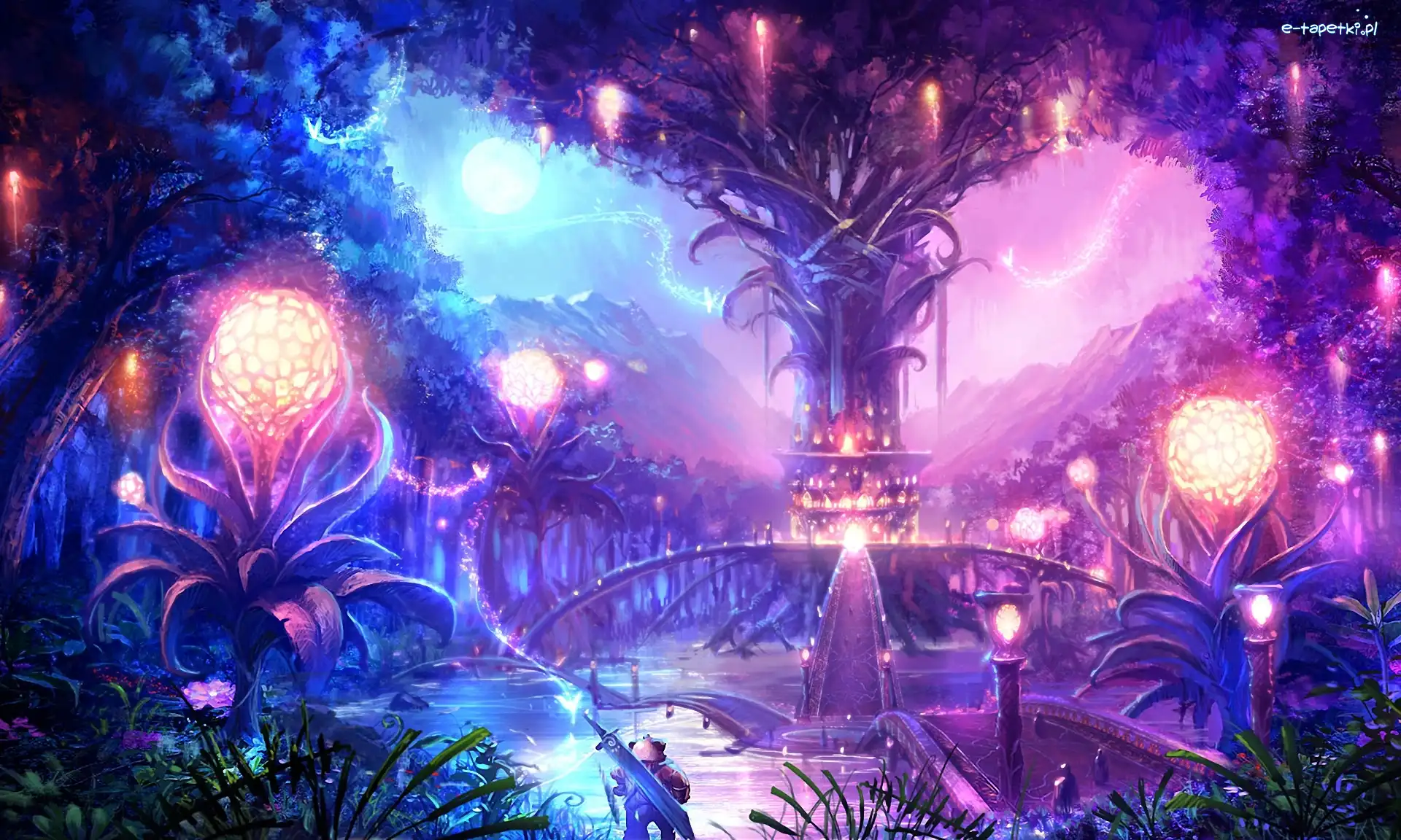 Wieża Fantasy, Świetliki, Magiczna kraina