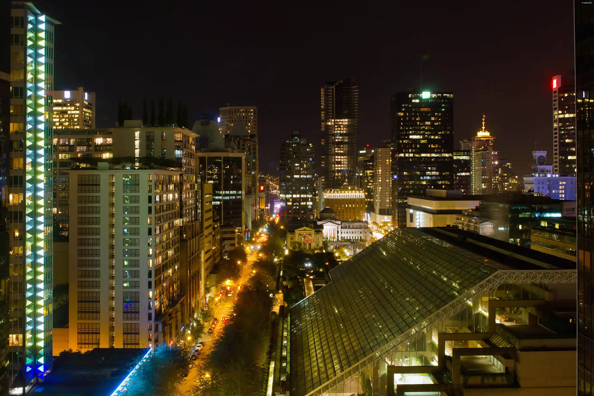 Kanada, Dom, Noc, Vancouver