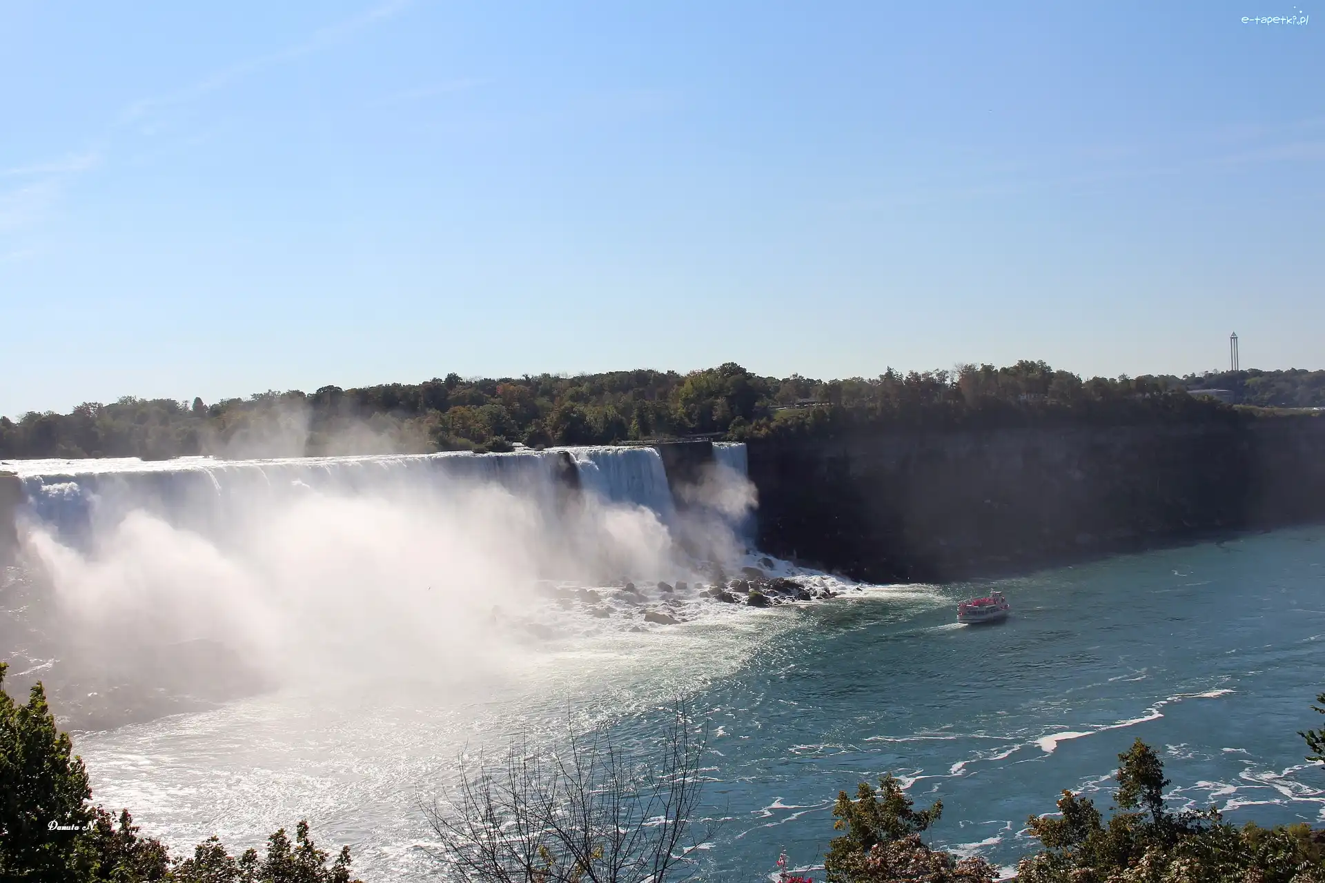 Ontario, Wodospad, Kanada, Niagara Falls