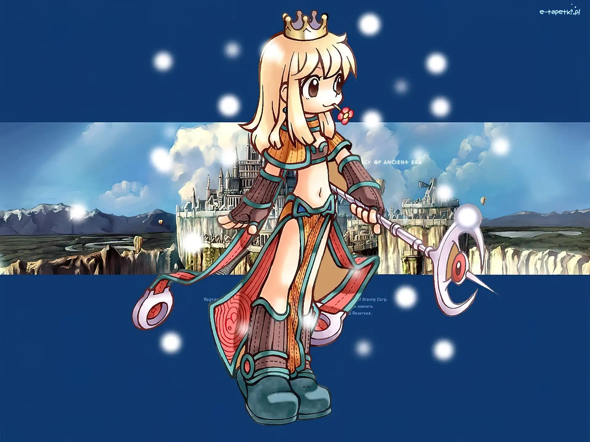 korona, dziewczynka, Ragnarok