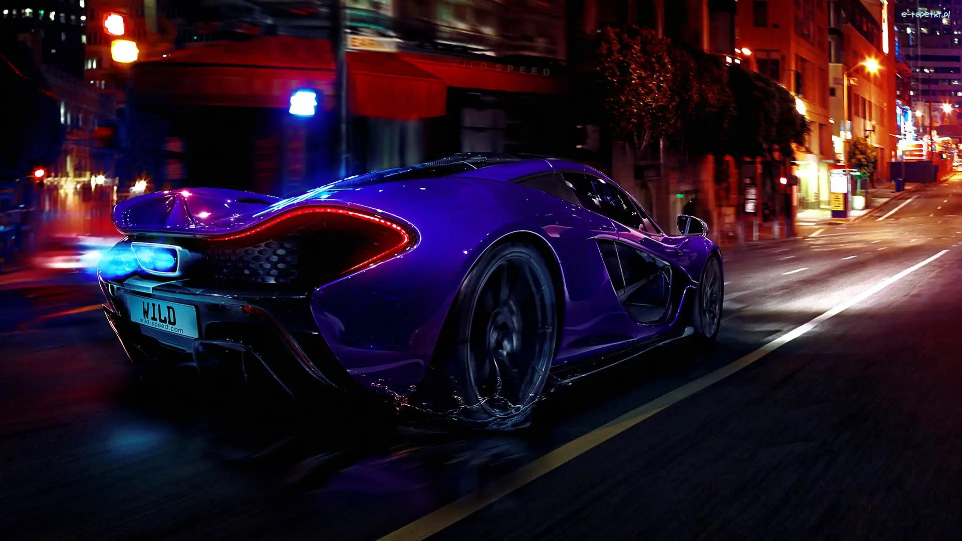 Nitro, Noc, Miasto, McLaren P1