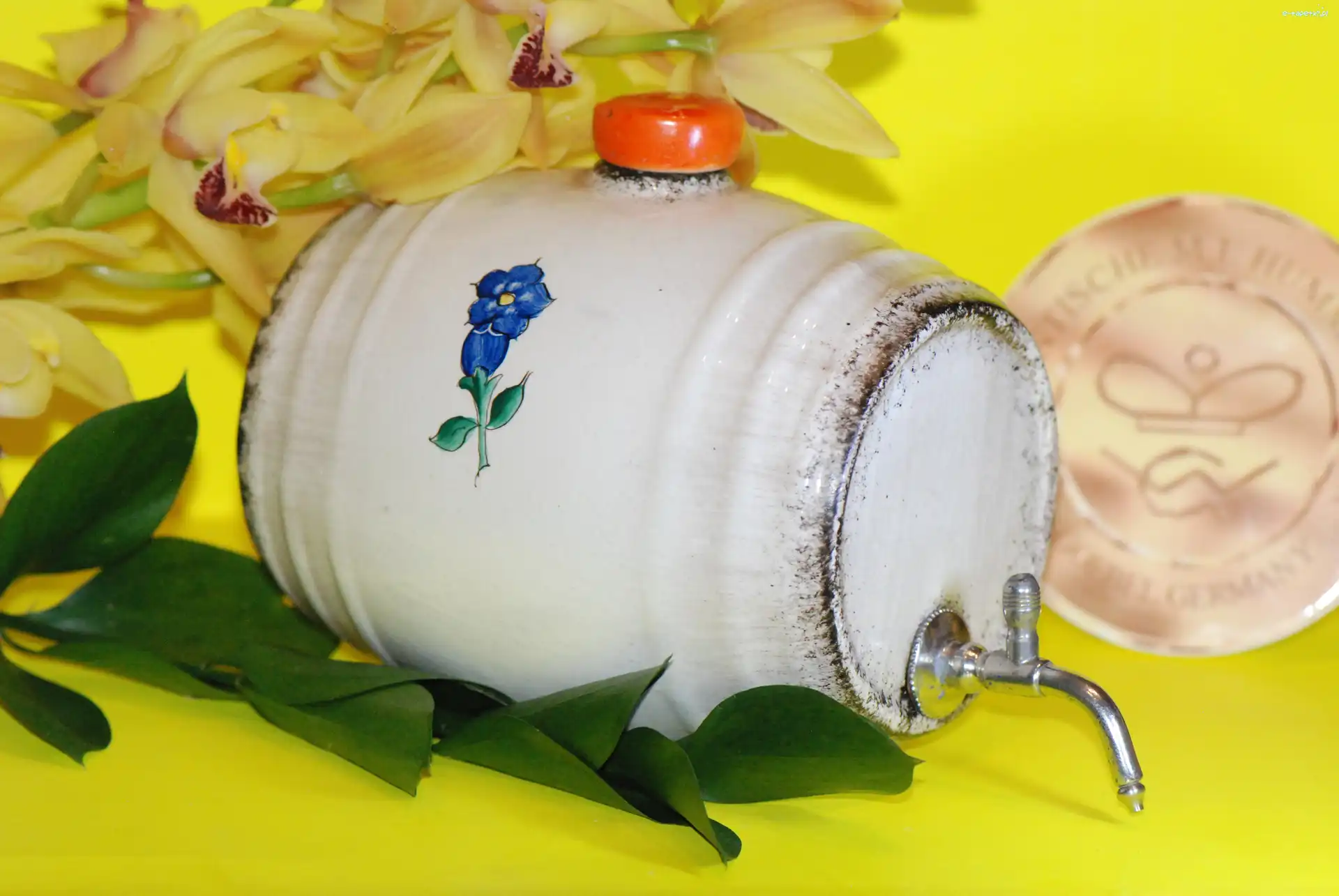 Dekoracja, Porcelana, Beczka