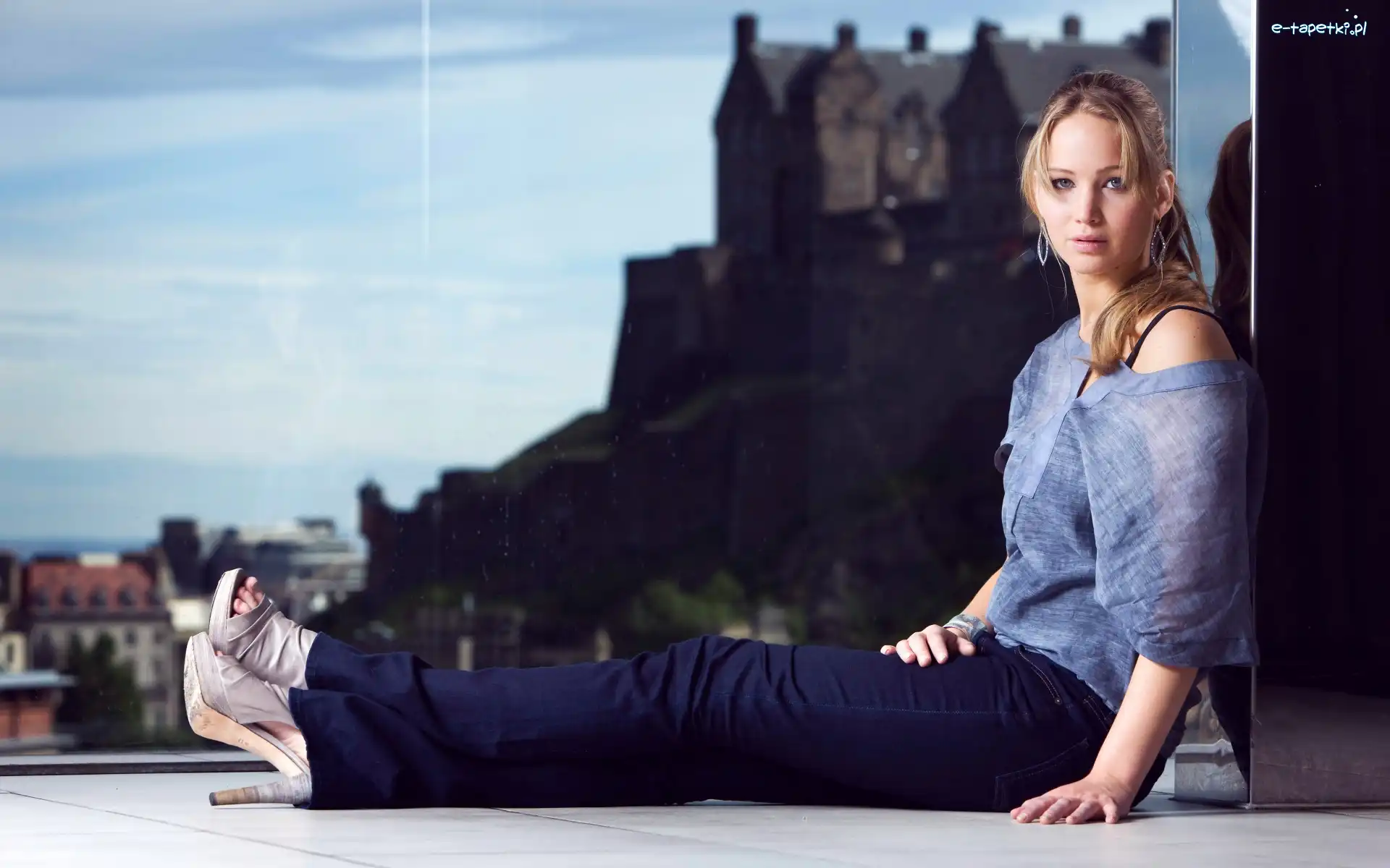 Aktorka, Okno, Jennifer Lawrence, Kobieta