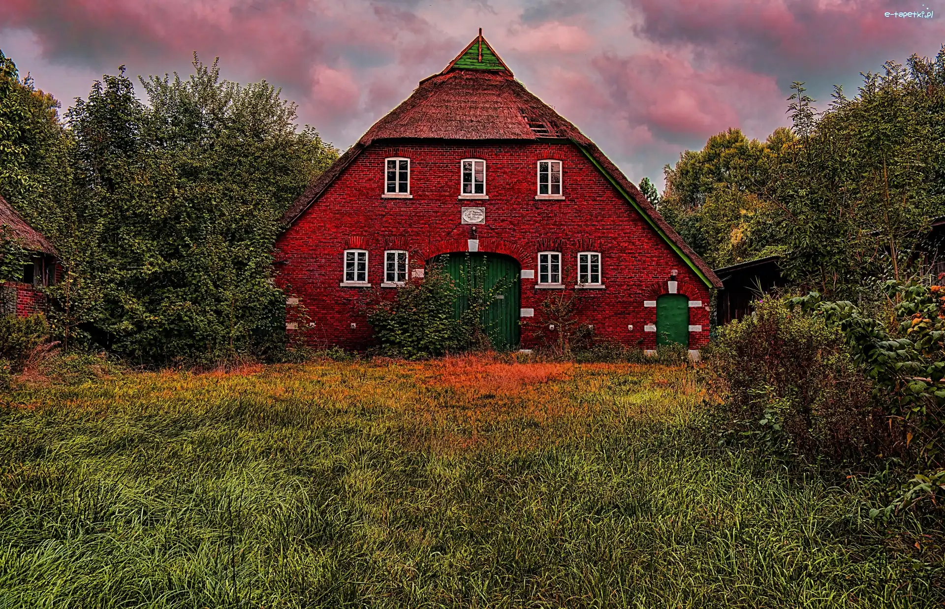 Cegła, Czerwona, Dom