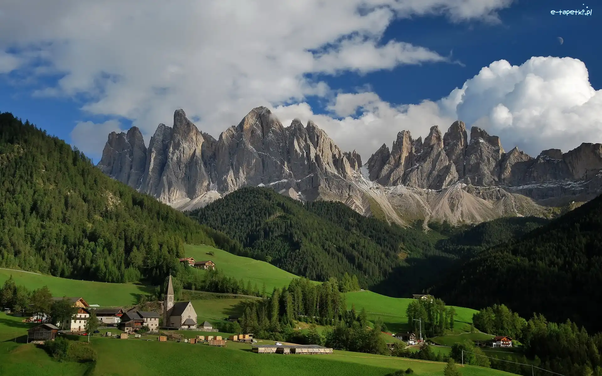 Włochy Włochy, Santa Maddalena, Góry