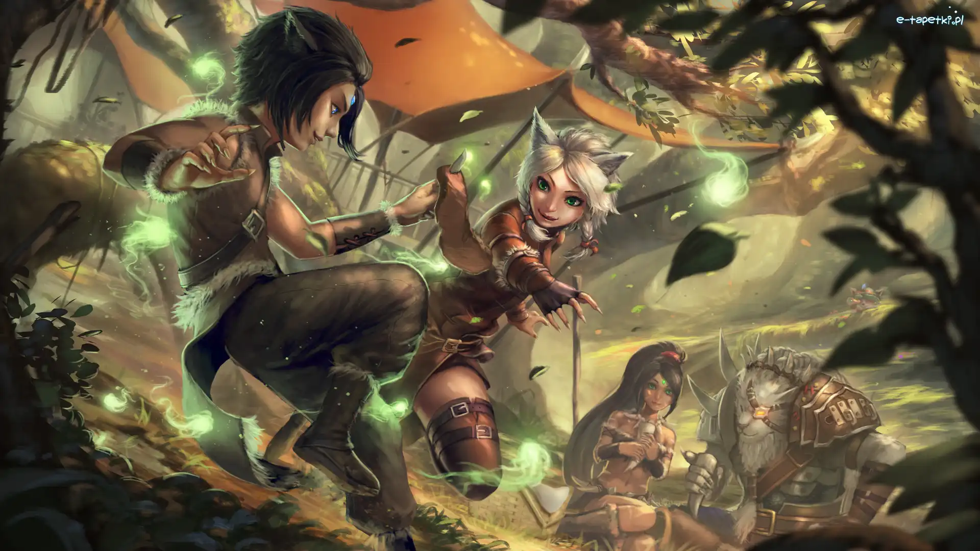 Rengar, Nidalee, Leagune of legends