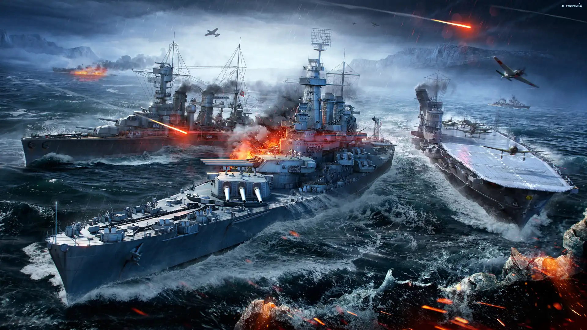 Okręty, World Of Warships