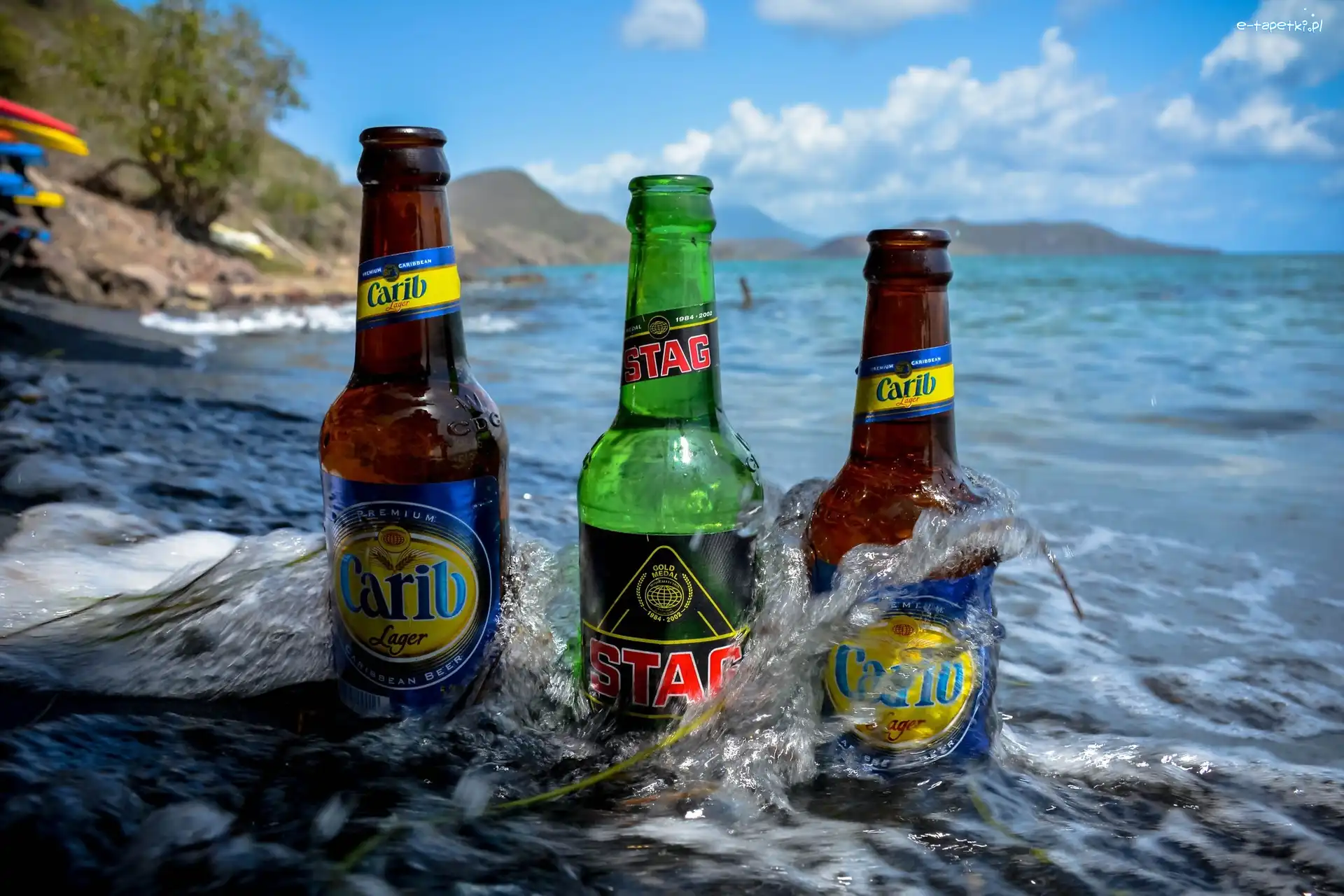 Fale, Butelki, Piwo