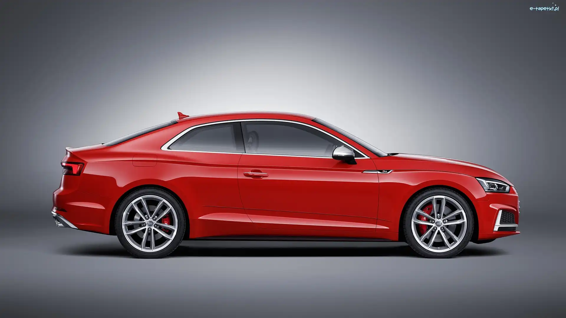 Sportback, Audi S5, Czerwone