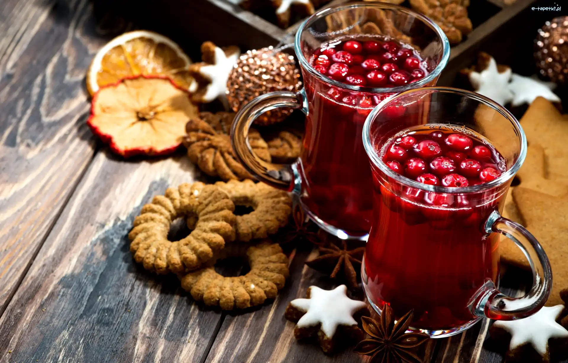 Kompozycja, Ciasteczka, Kompot