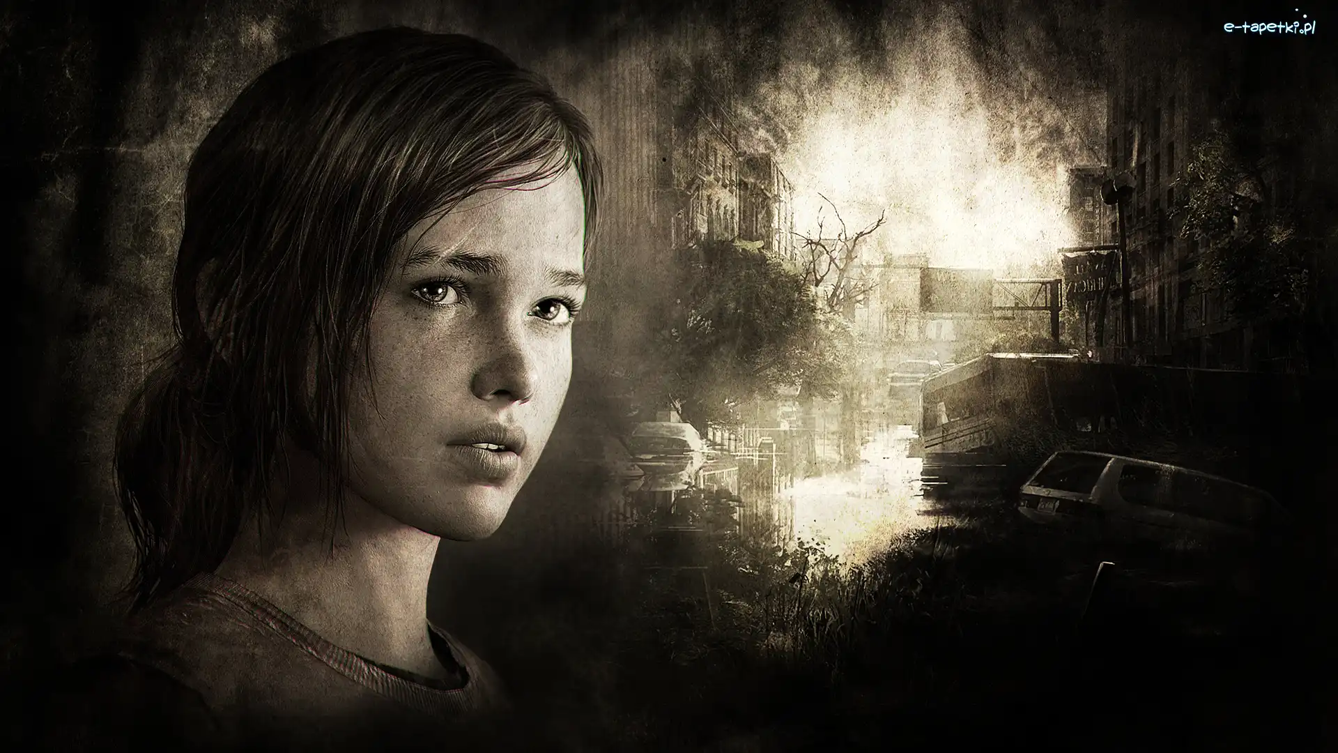 Twarz, The Last Of Us, Ellie, Kobieta