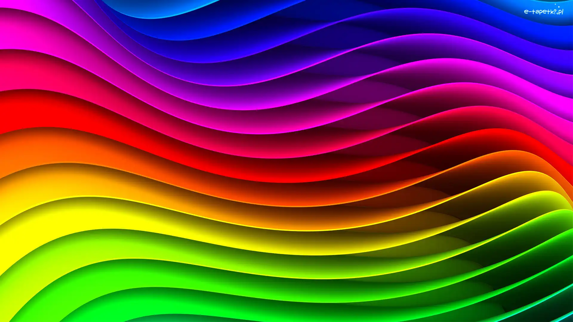 Paski, Wektorowa, Grafika 3D, Kolorowe