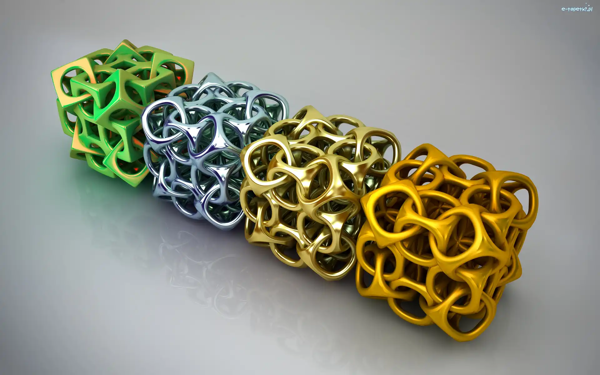 Kostki, Wektorowa, Grafika 3D