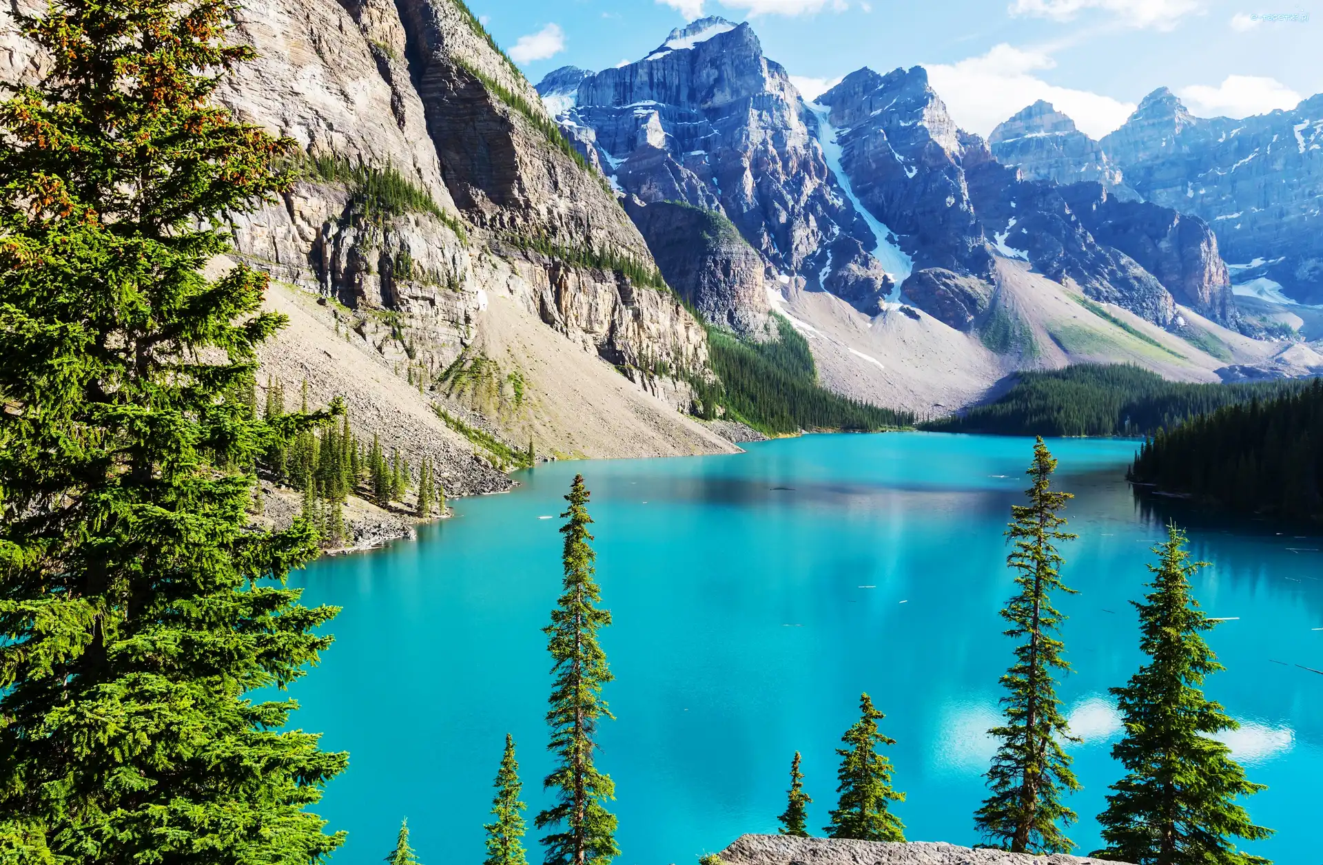 Jezioro Louise, Kanada, Park Narodowy Banff, Góry
