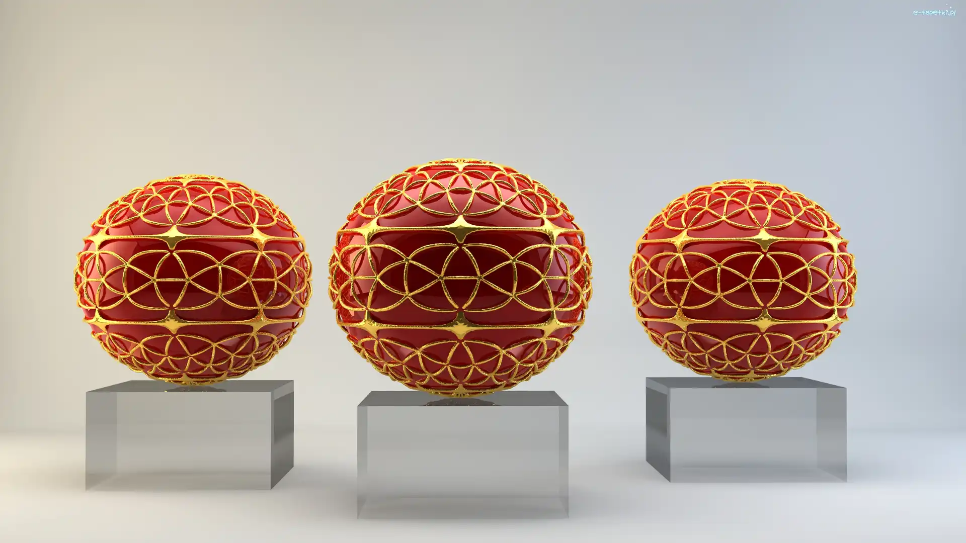 3D, Podium, Kule, Grafika