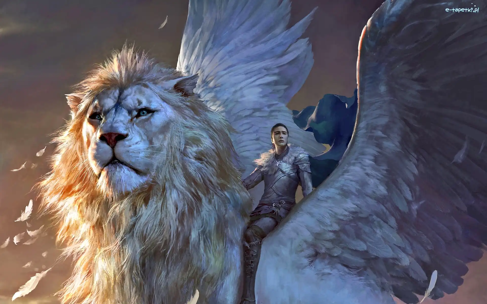 Fantasy, Lew, Skrzydlaty, Legenda o walczących królestwach, Film animowany