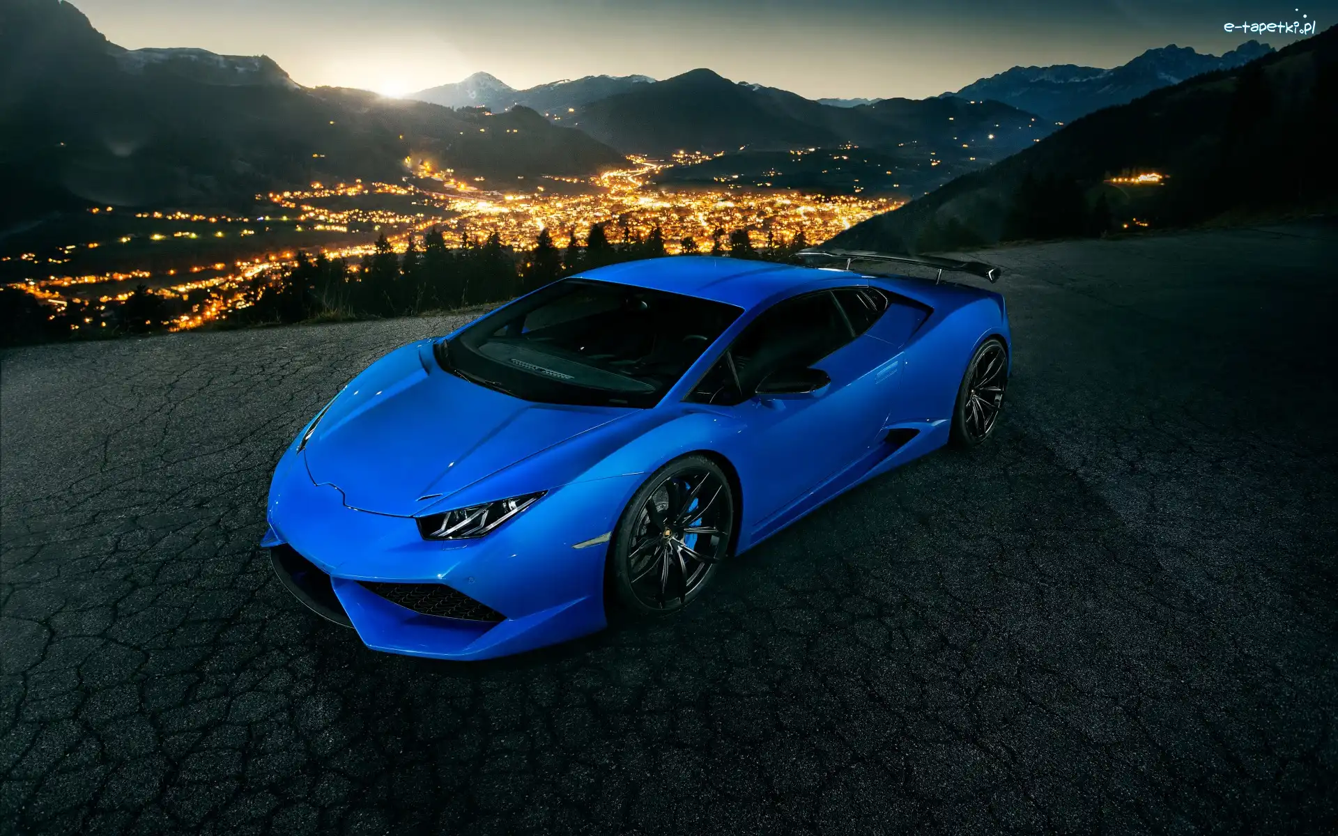 Lamborghini Huracan, Niebieskie