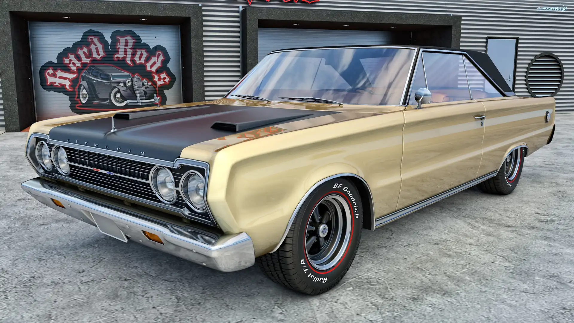 1967, Plymouth GTX, Zabytkowy