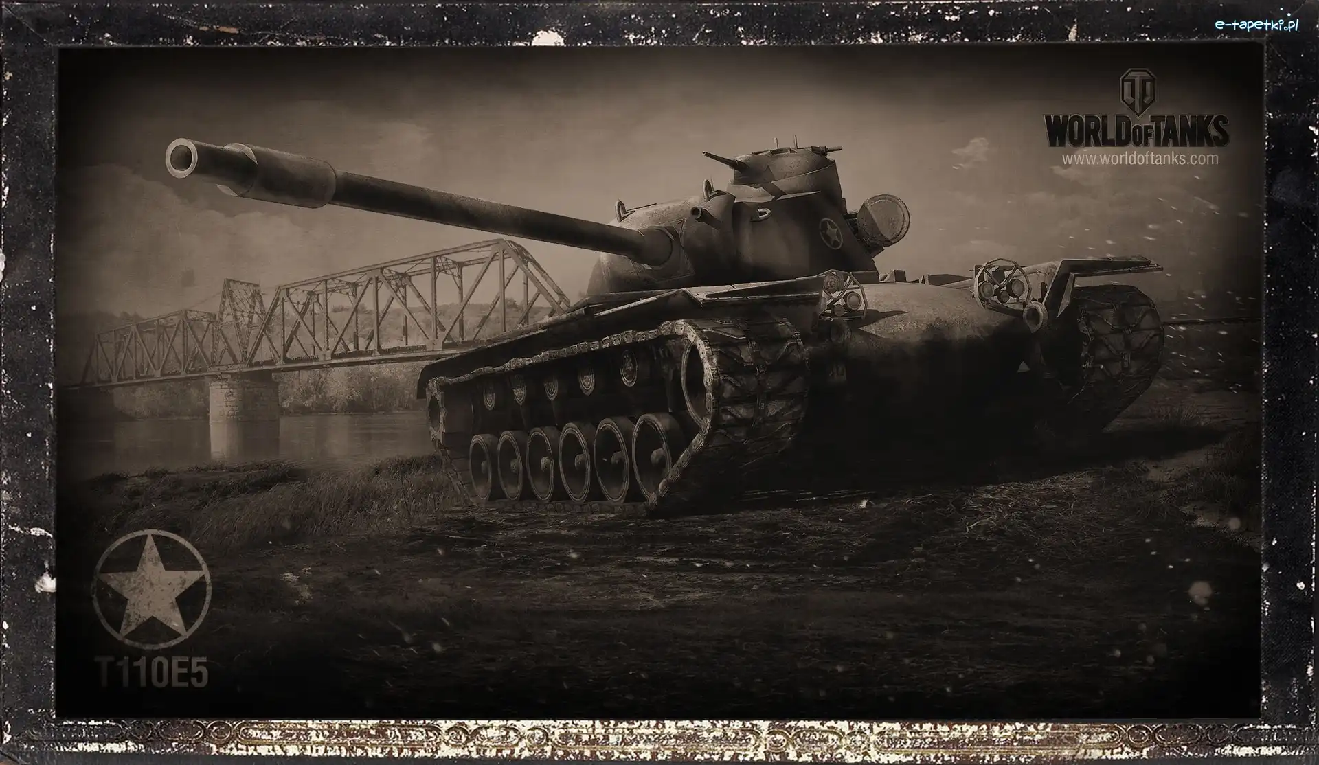 Czołg T110E5, World of tanks