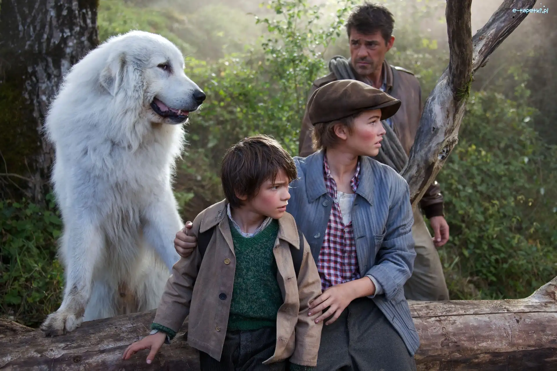 Pirenejski pies górski, Dzieci, Félix Bossuet, Bella i sebastian 2, Film, Thierry Neuvic, Margaux Châtelier