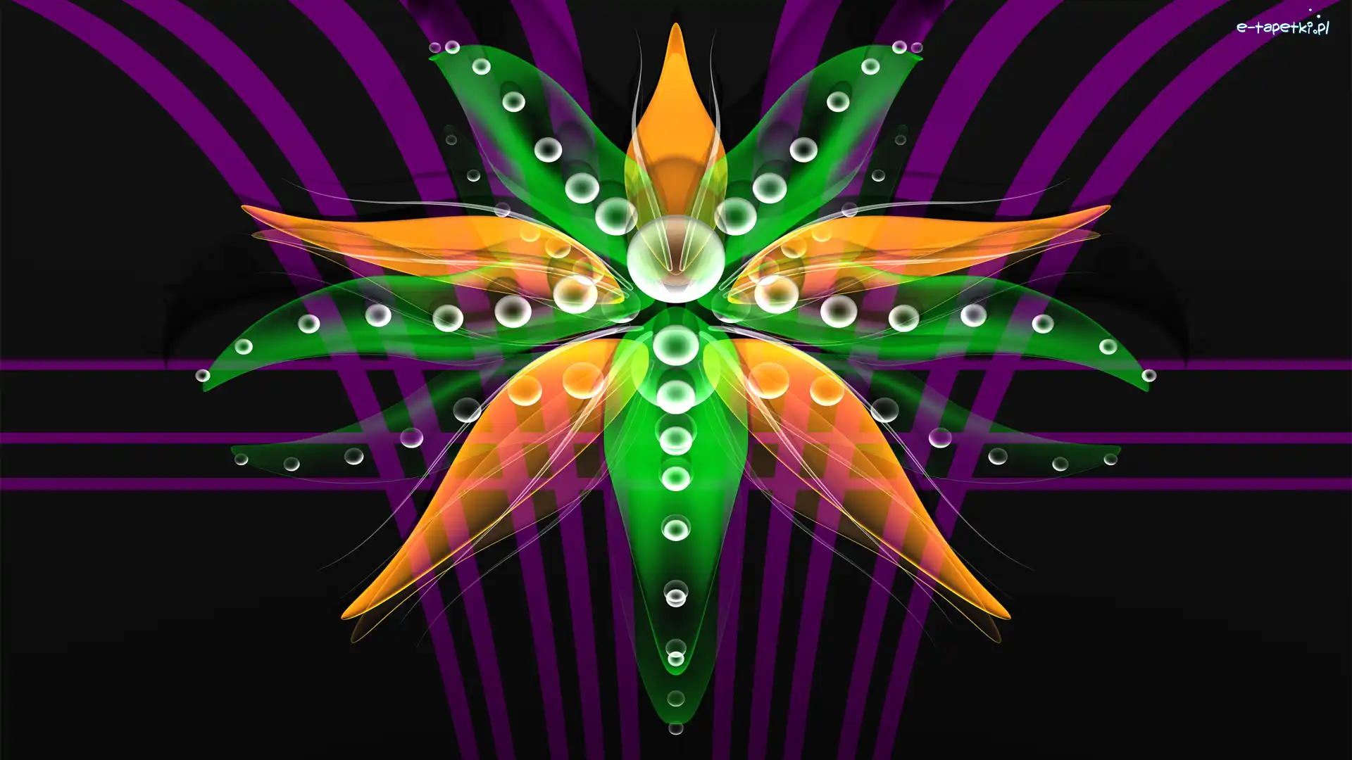 Kwiat, Grafika 3D